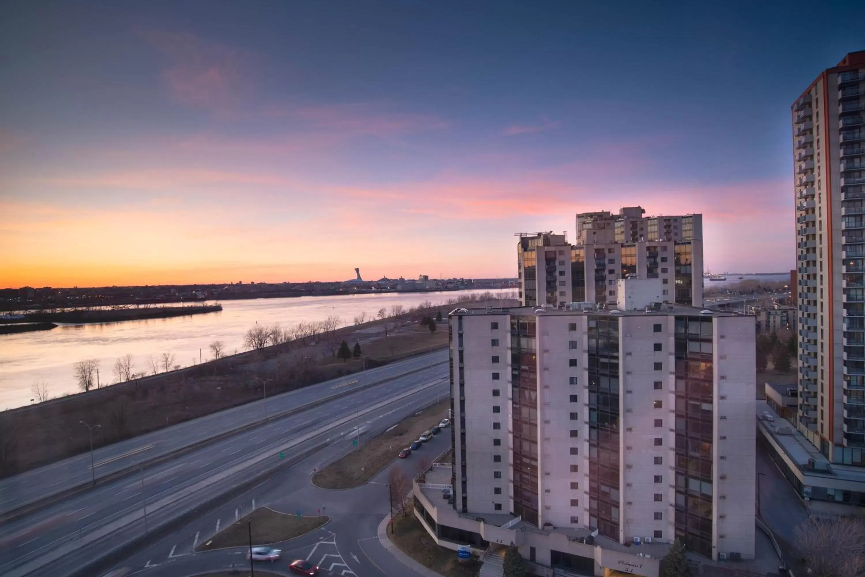 View (from property/room) in Sandman Hotel Montreal - Longueuil