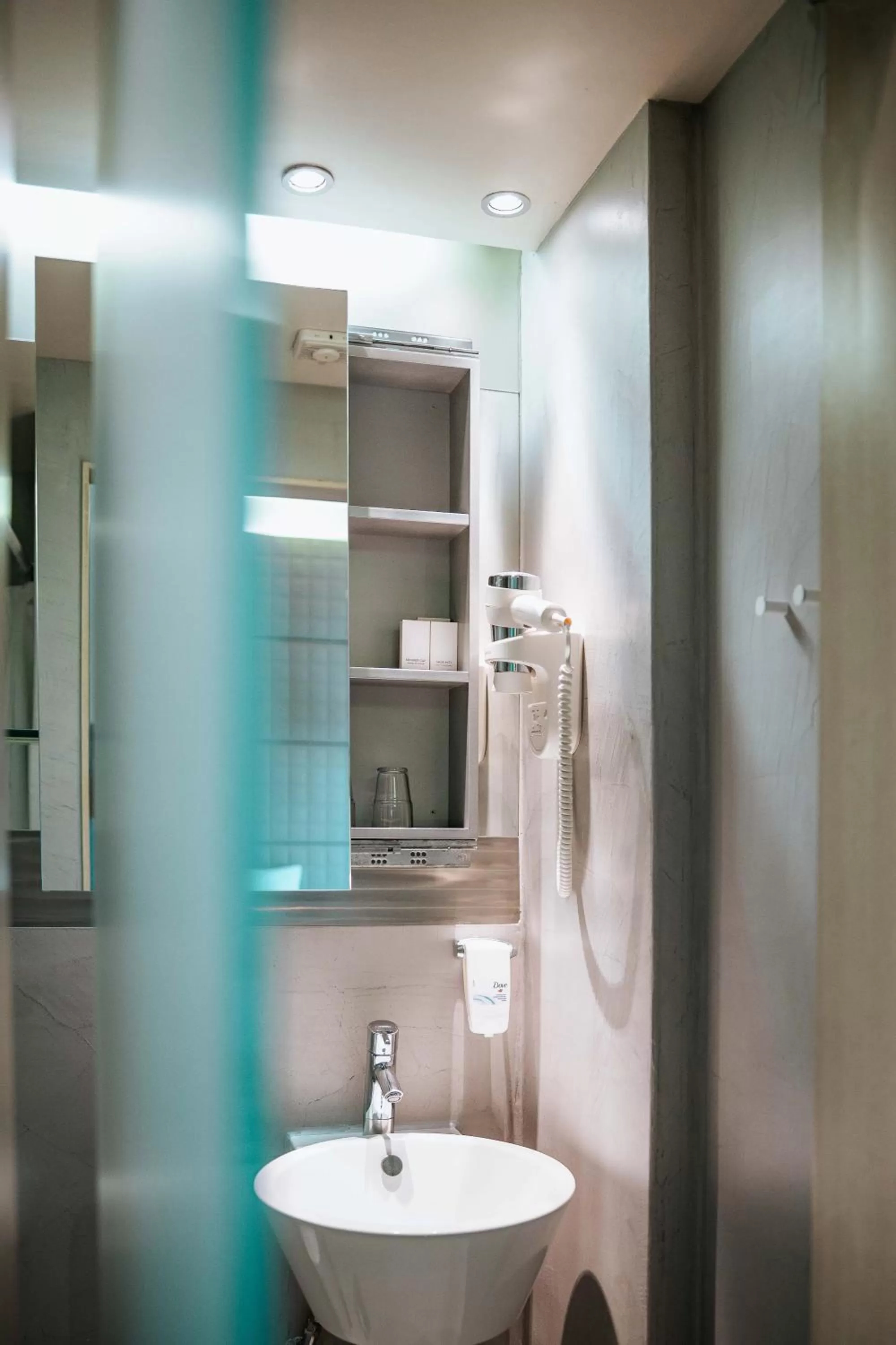 Bathroom in Domotel Olympia