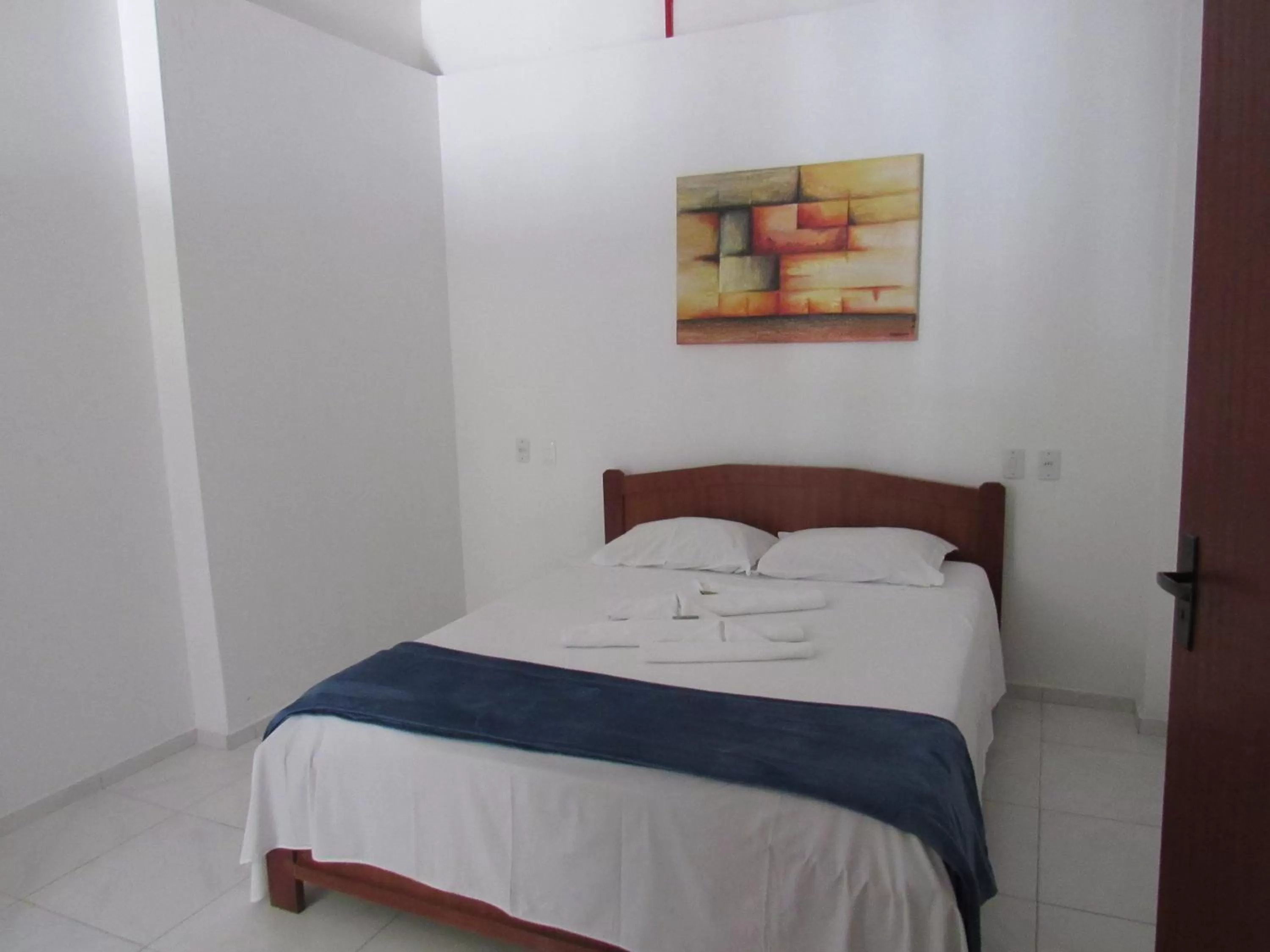 Bed in Pousada Recanto da Barra