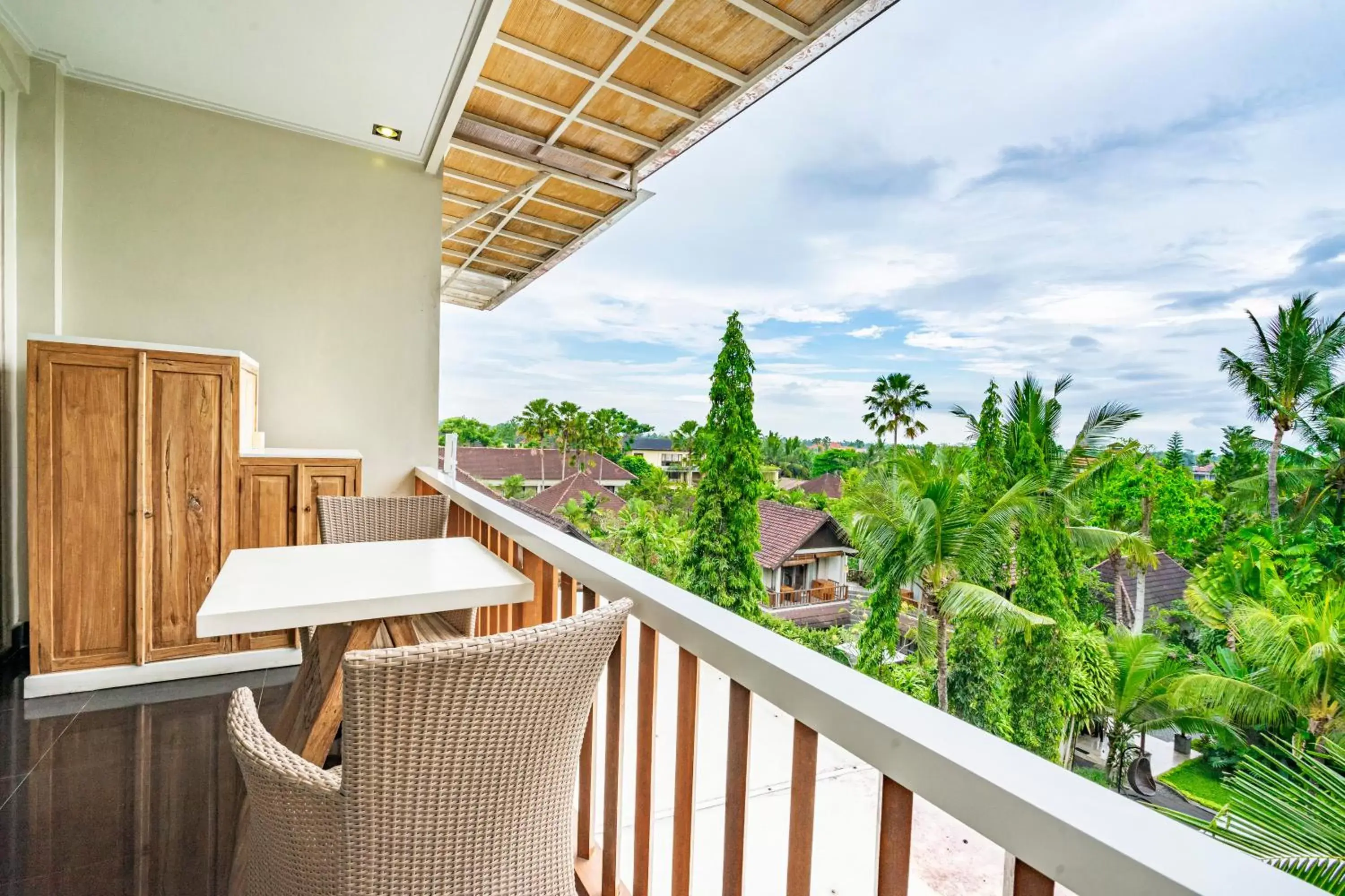View (from property/room), Balcony/Terrace in KajaNe Mua at Ubud Bali