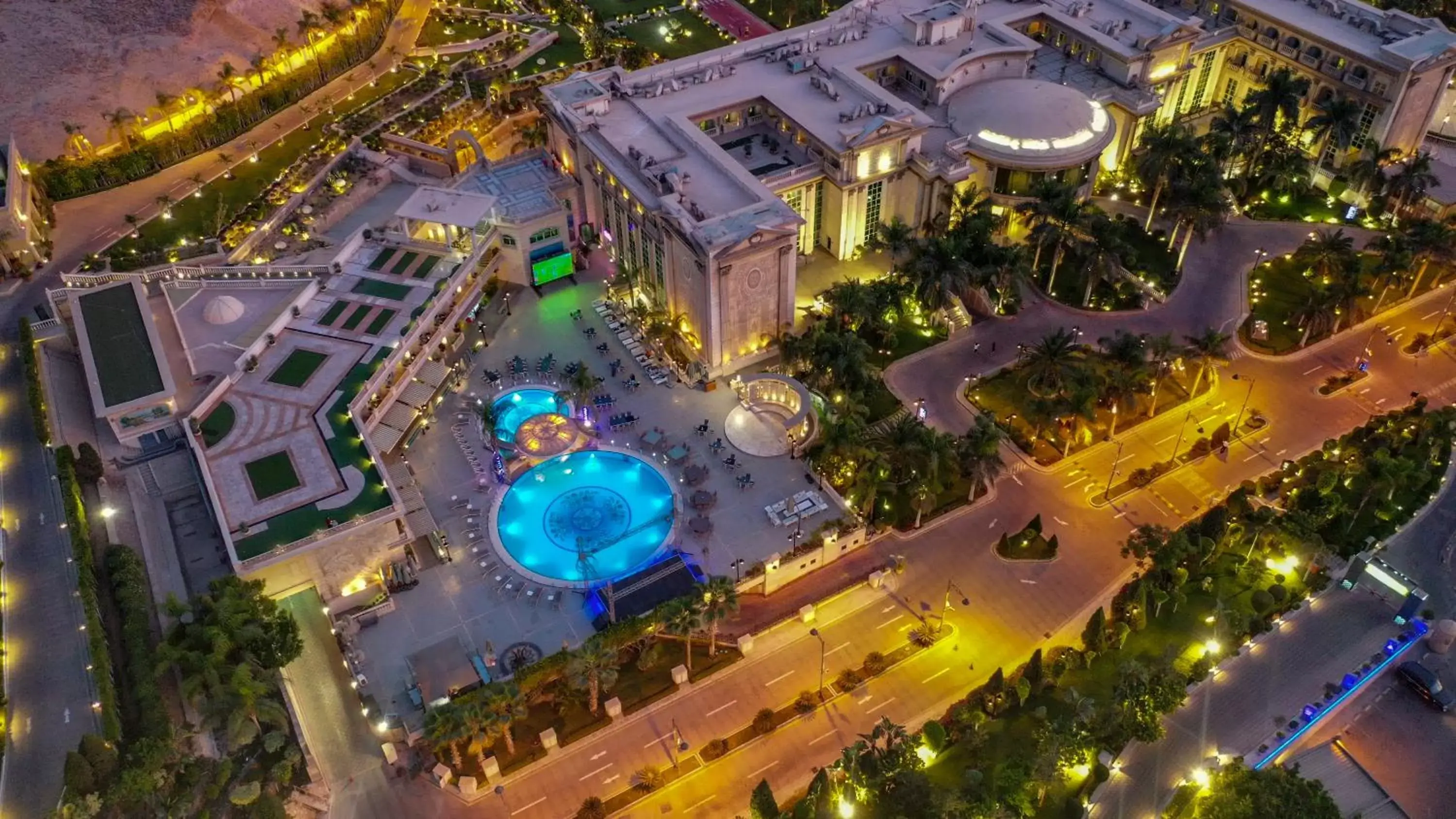 Facade/entrance, Bird's-eye View in Al Masa Hotel