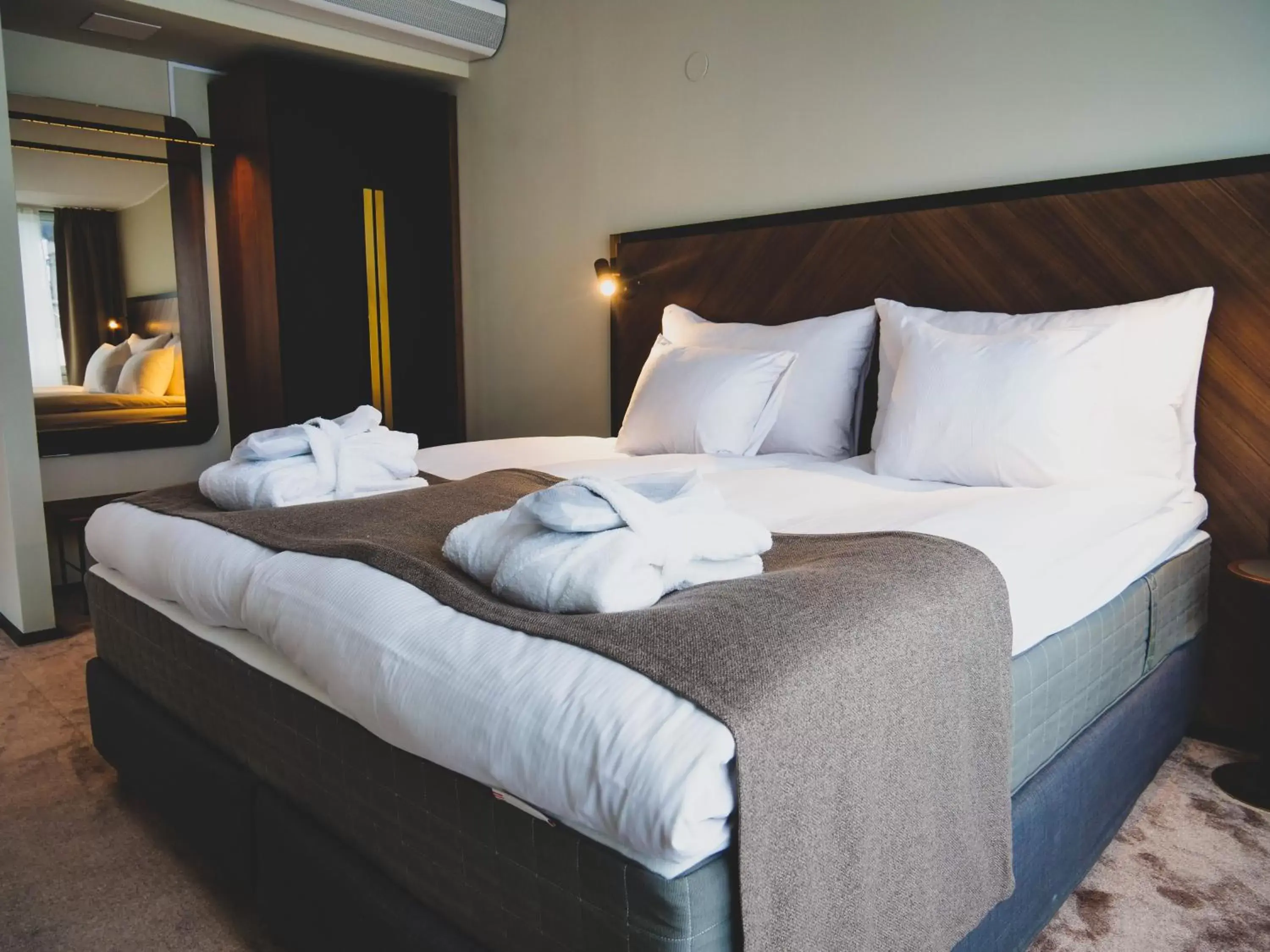 Bed in Clarion Hotel Amaranten