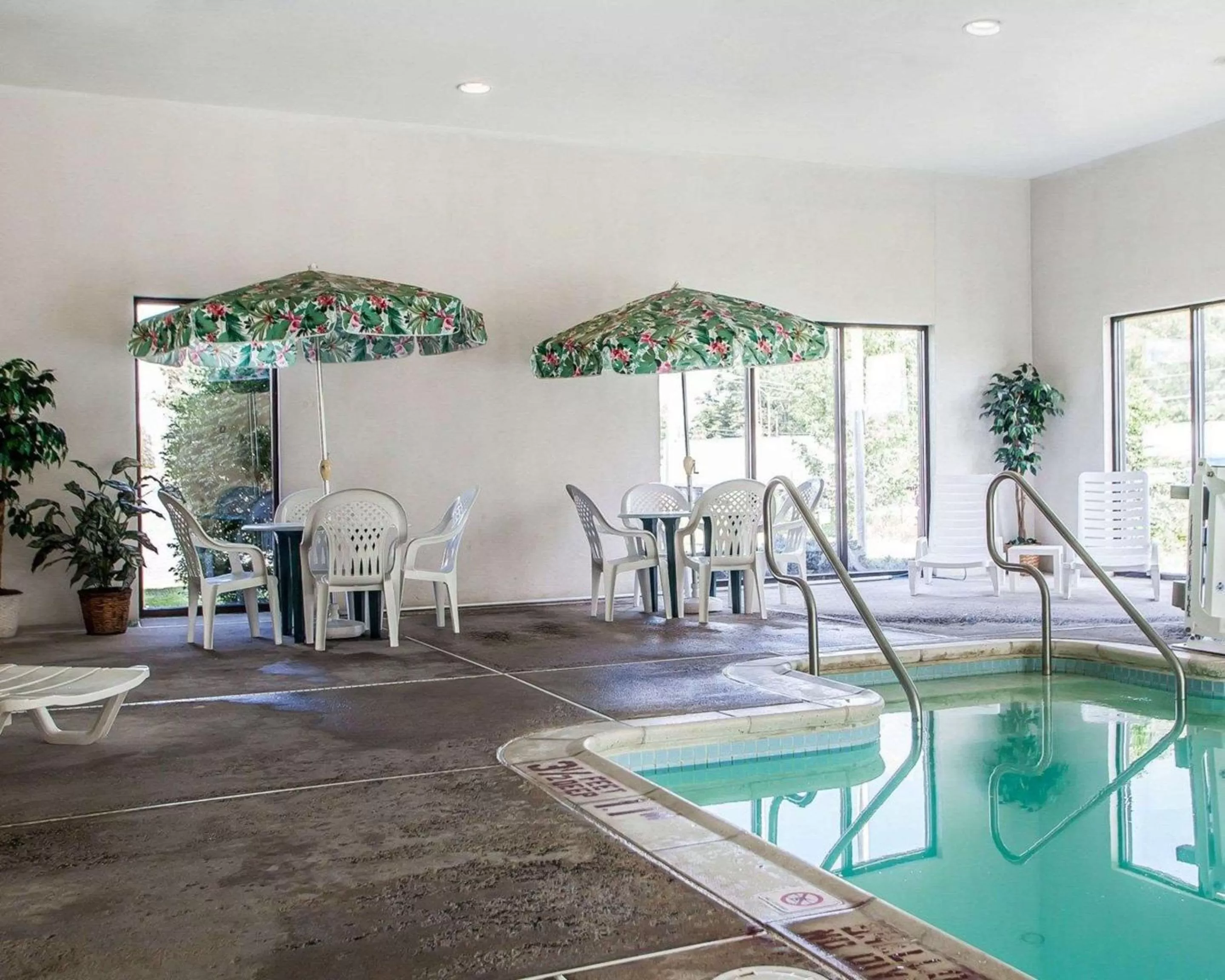 On site in Quality Inn Midway