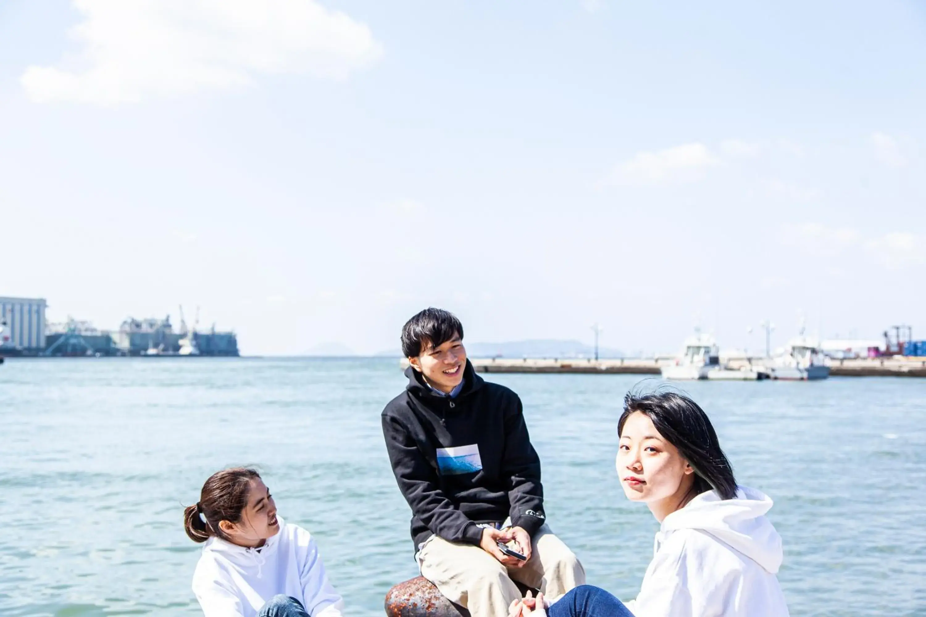 group of guests in Fukuoka Guesthouse SHIP