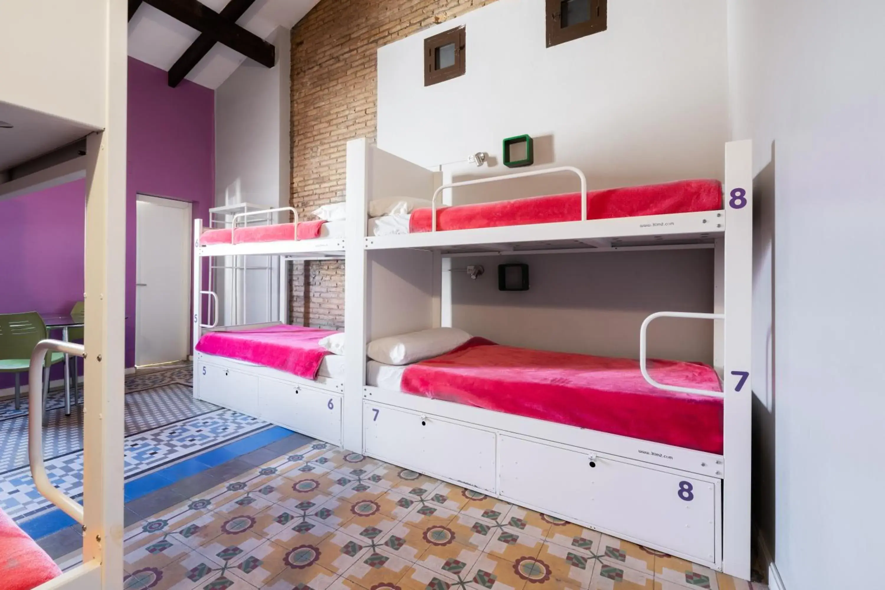 Bunk Bed in Purple Nest Hostel