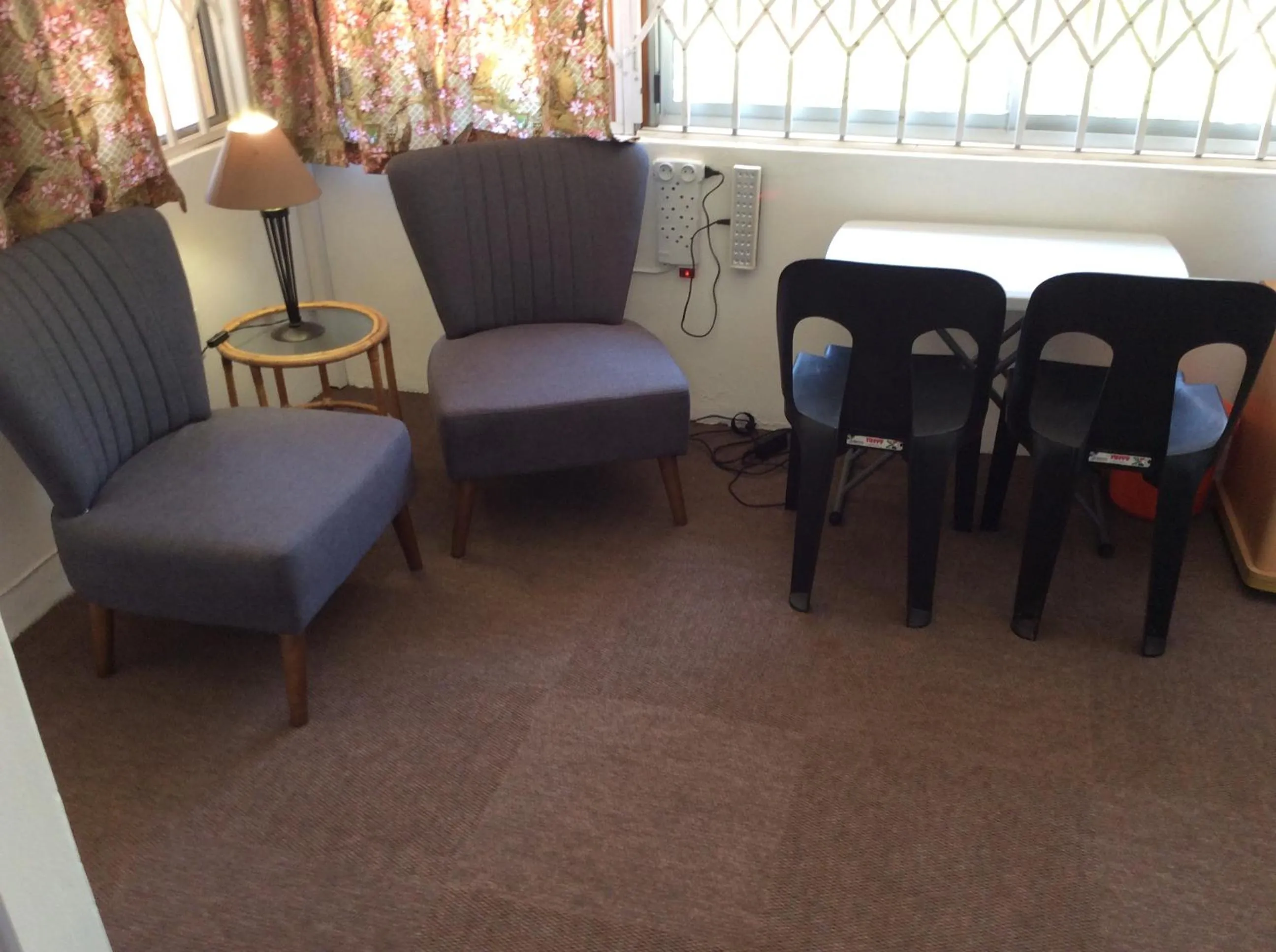 Seating area in Clinch Self Catering