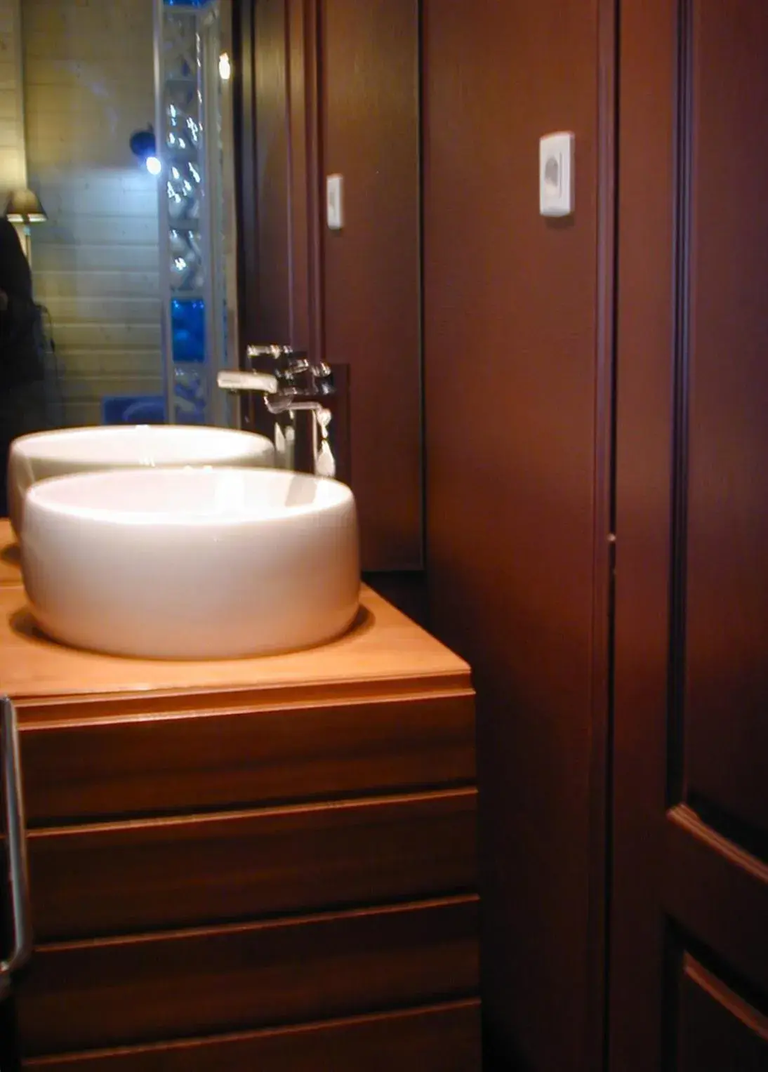 Bathroom in Hôtel Le Glacier