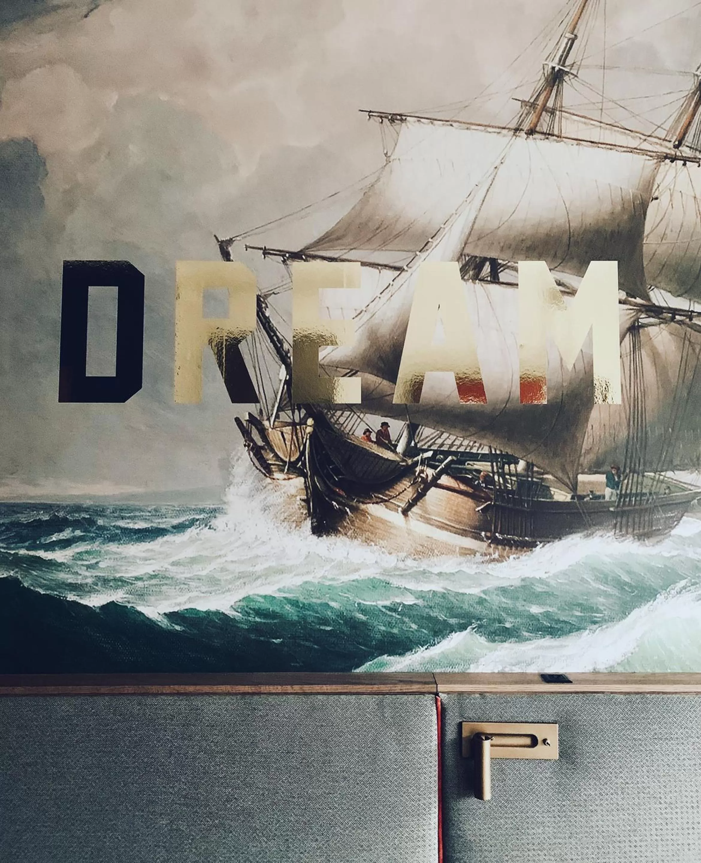 Decorative detail in The Revolution Hotel