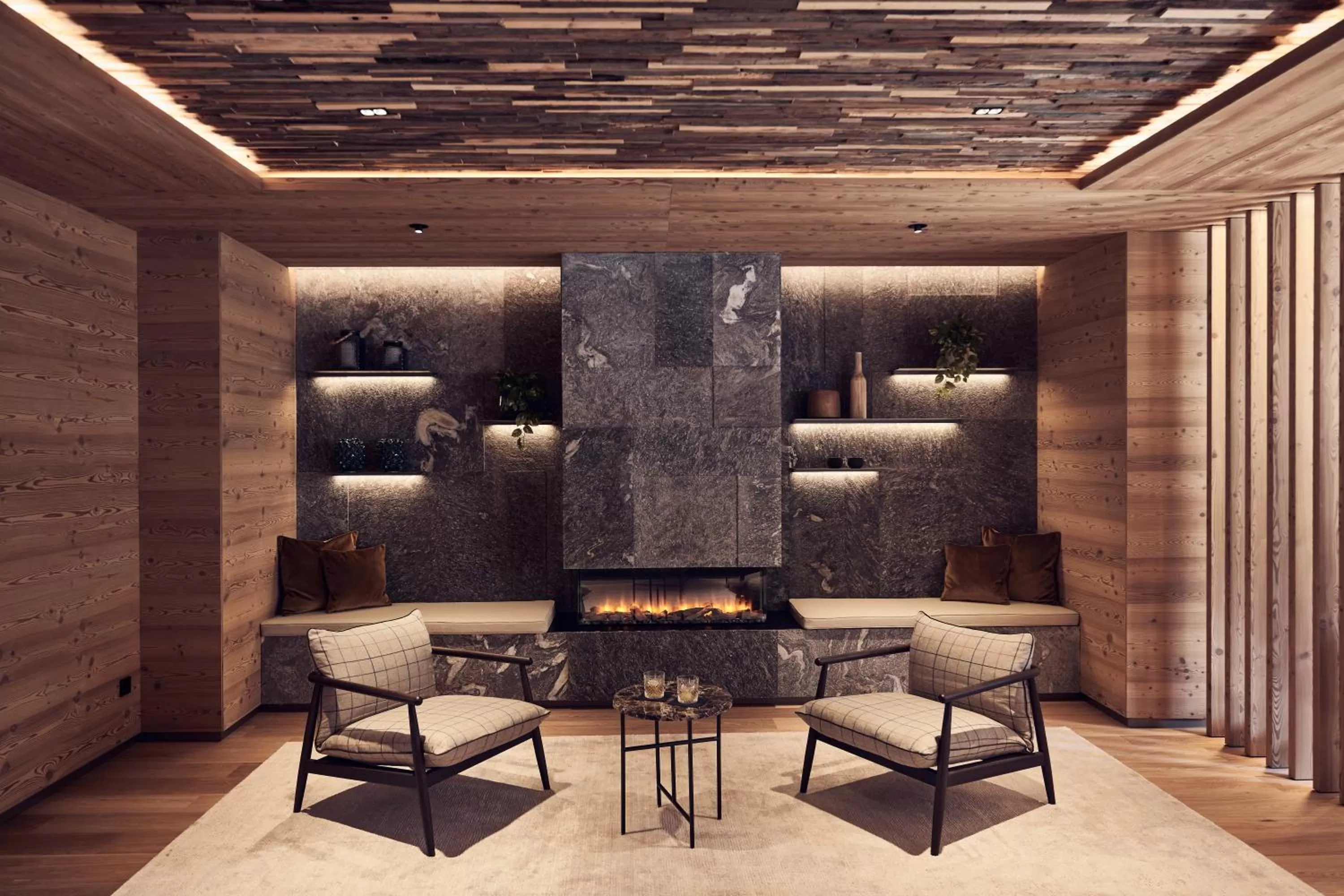 Lobby or reception in Falkensteiner Hotel Kronplatz - The Leading Hotels of the World