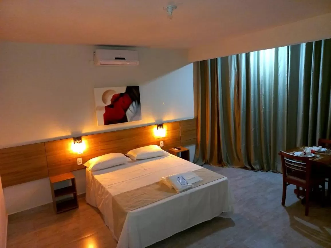 Bed in Hotel Petaluma Piumhi