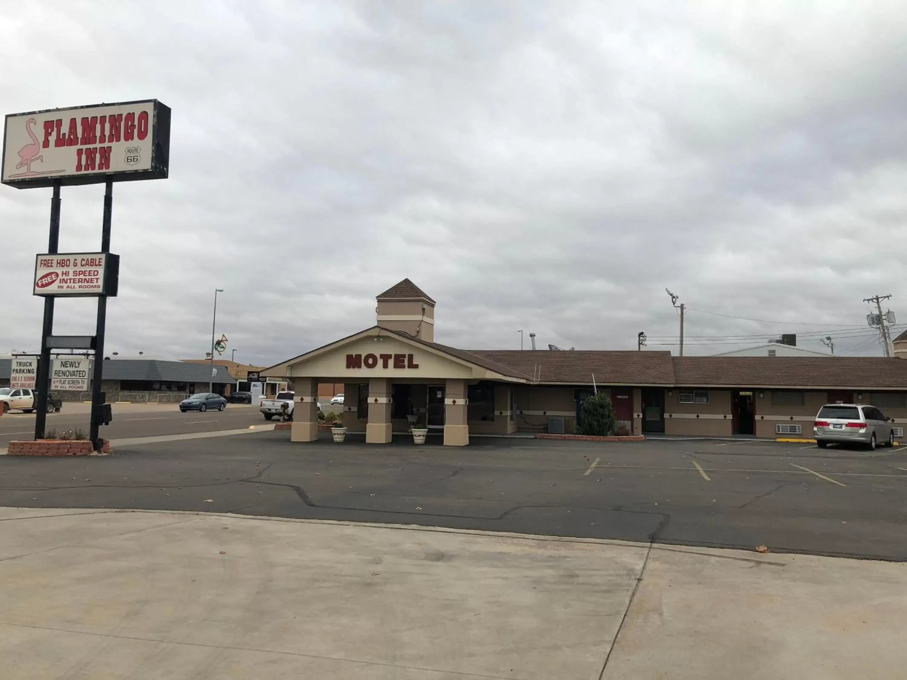 Property Building in Flamingo Inn