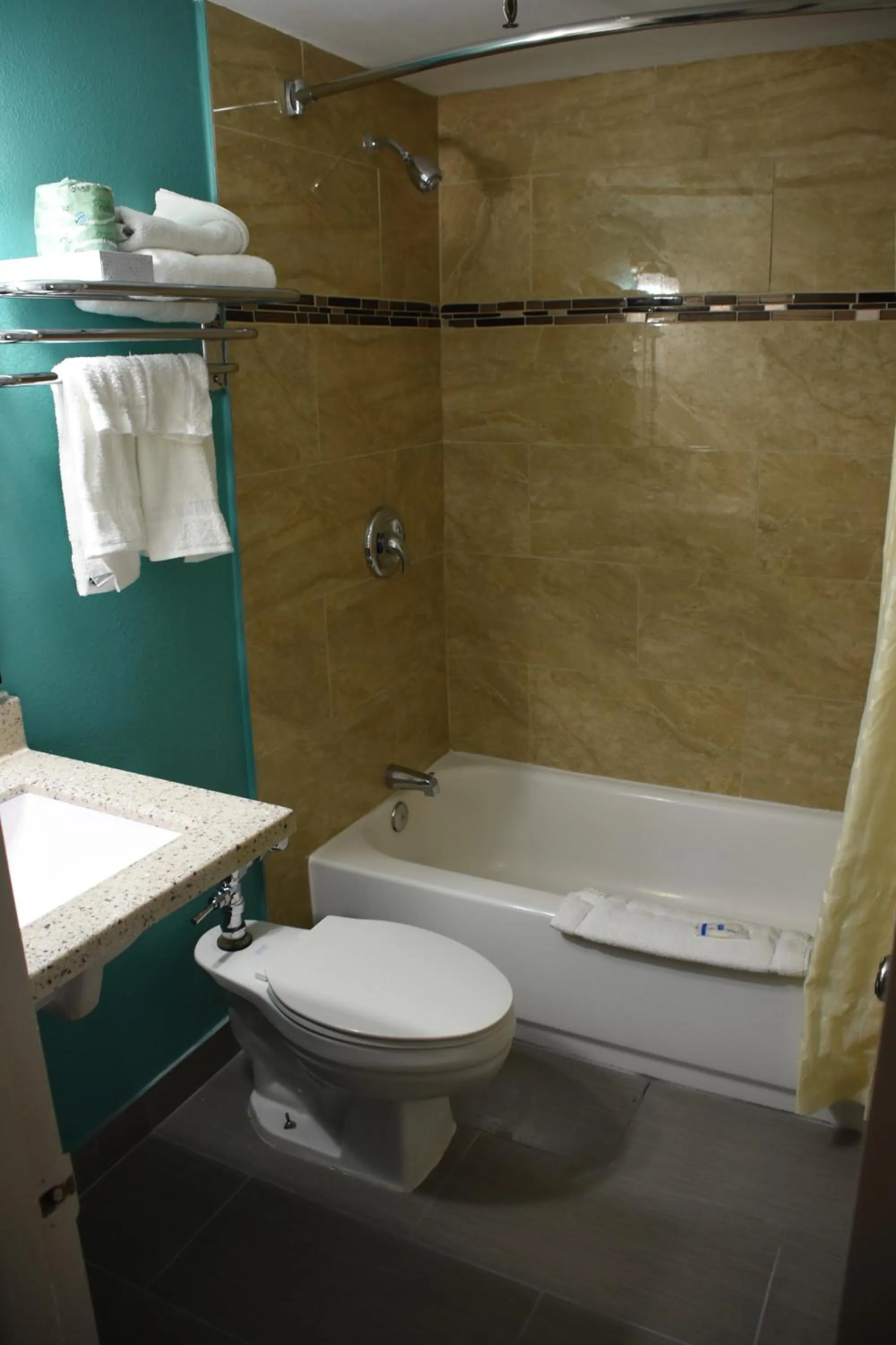 Bathroom in Rodeway Inn Syracuse Carrier Circle