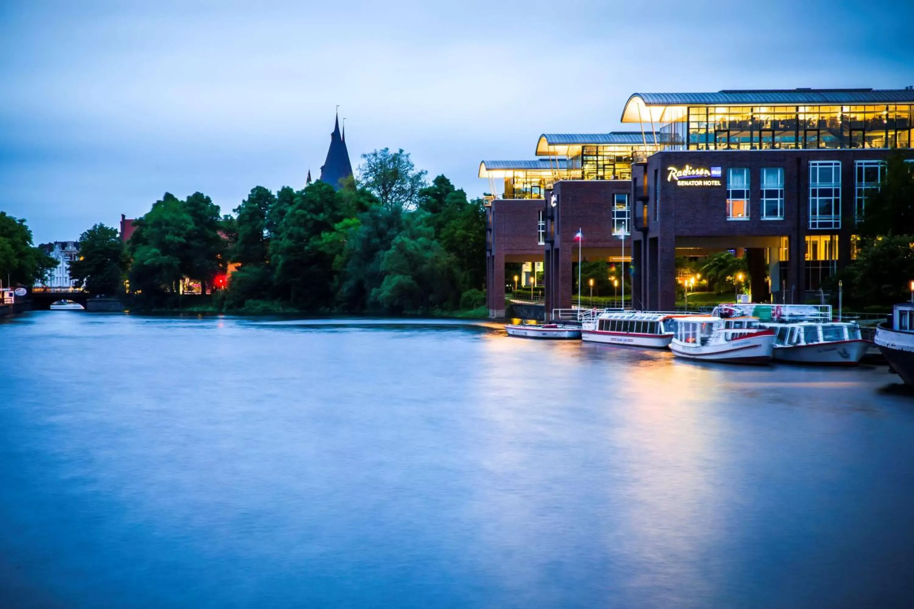 Property Building in Radisson Blu Senator Hotel, Lübeck