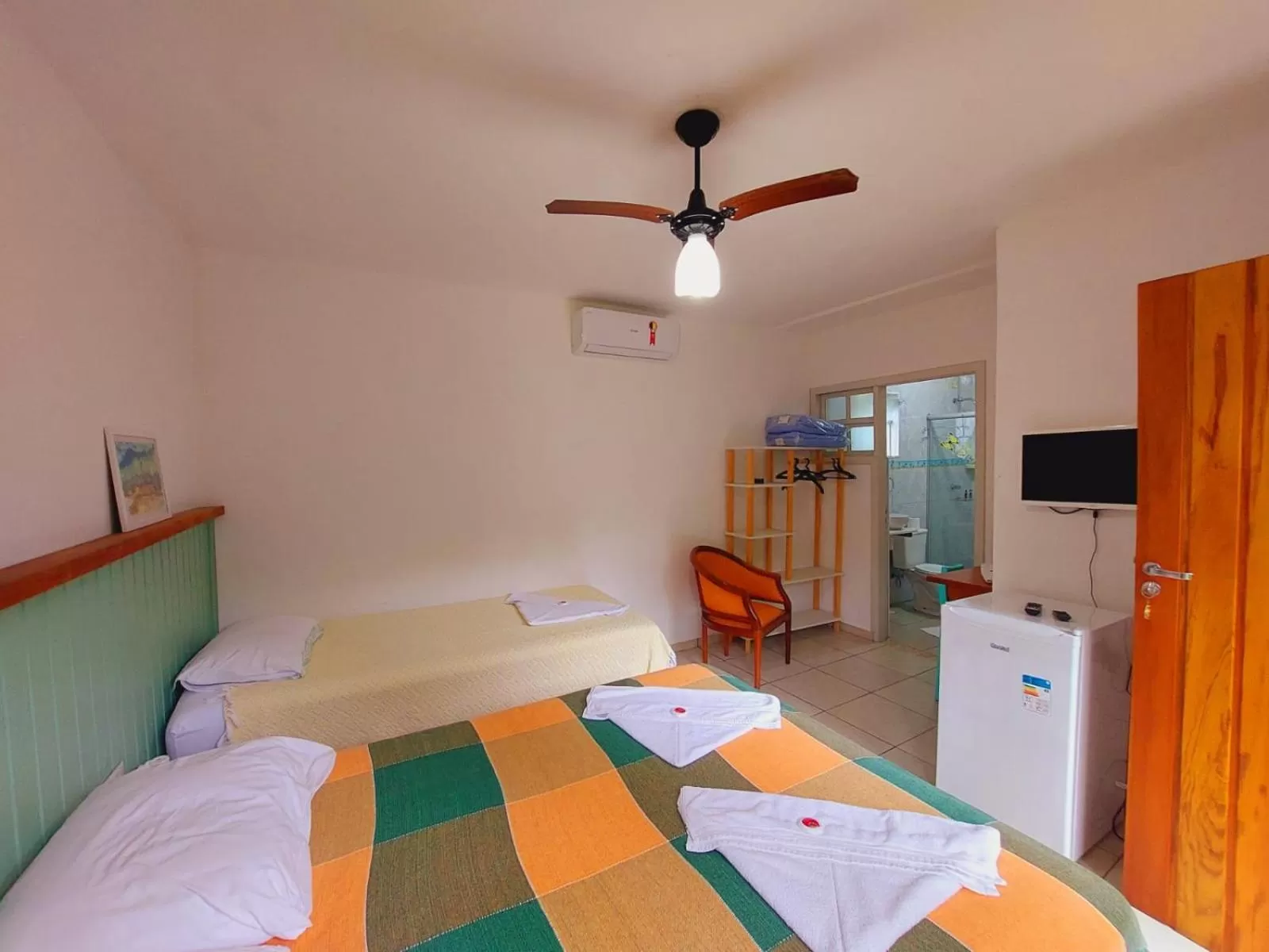 Bed in Pousada Capim Melado