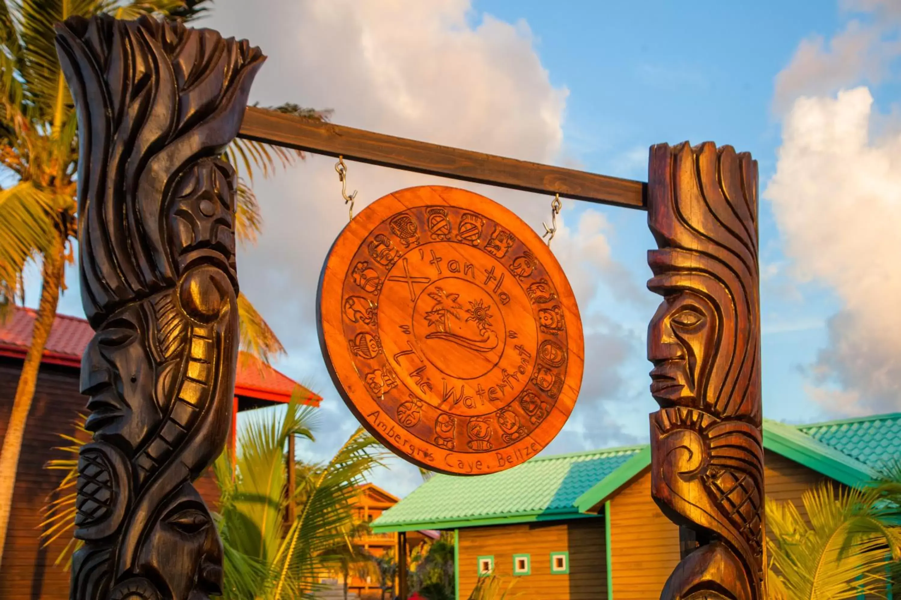 Decorative detail, Property Logo/Sign in X'tan Ha- The Waterfront