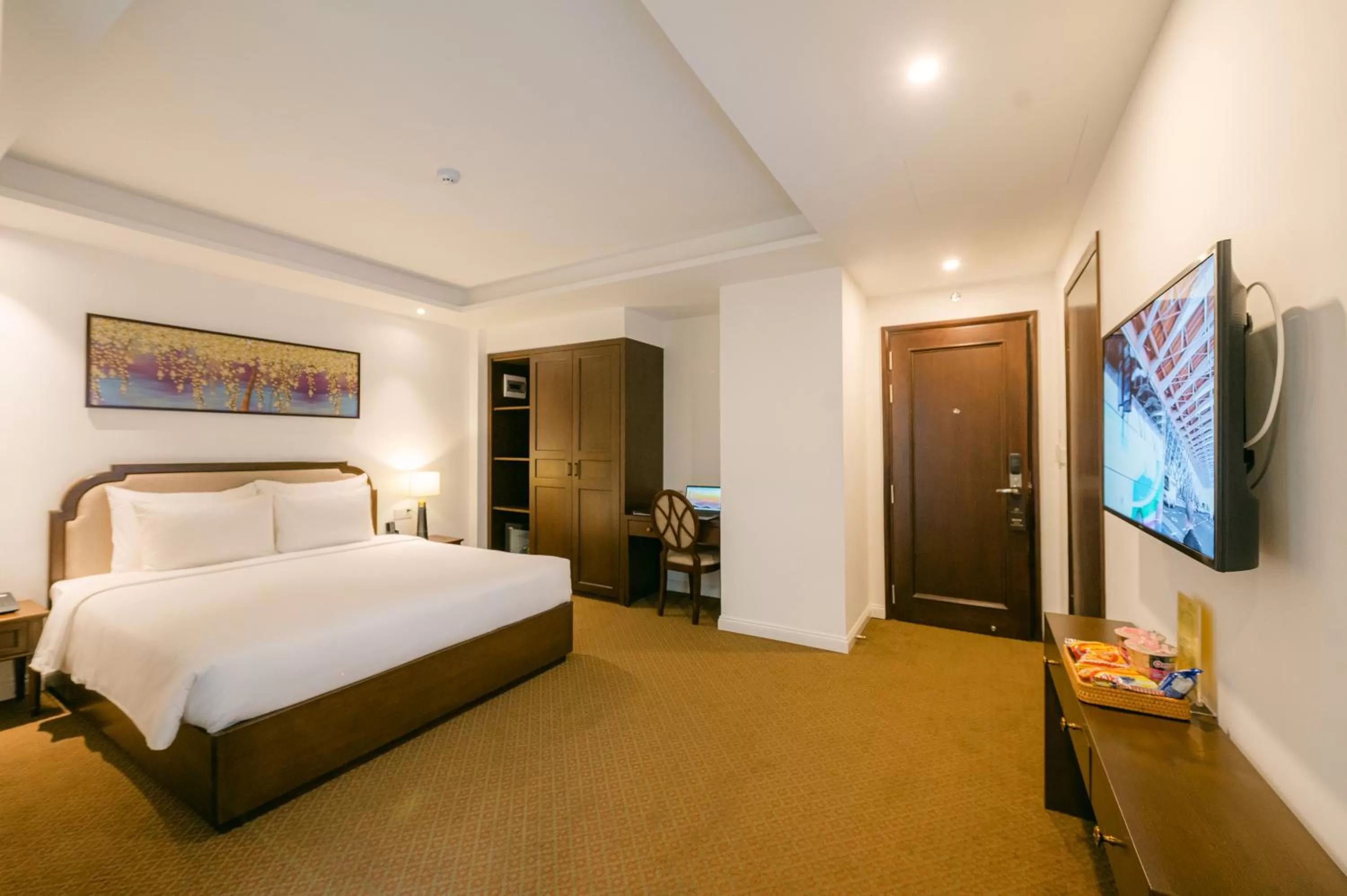 Bed in Marigold Hotel Hanoi