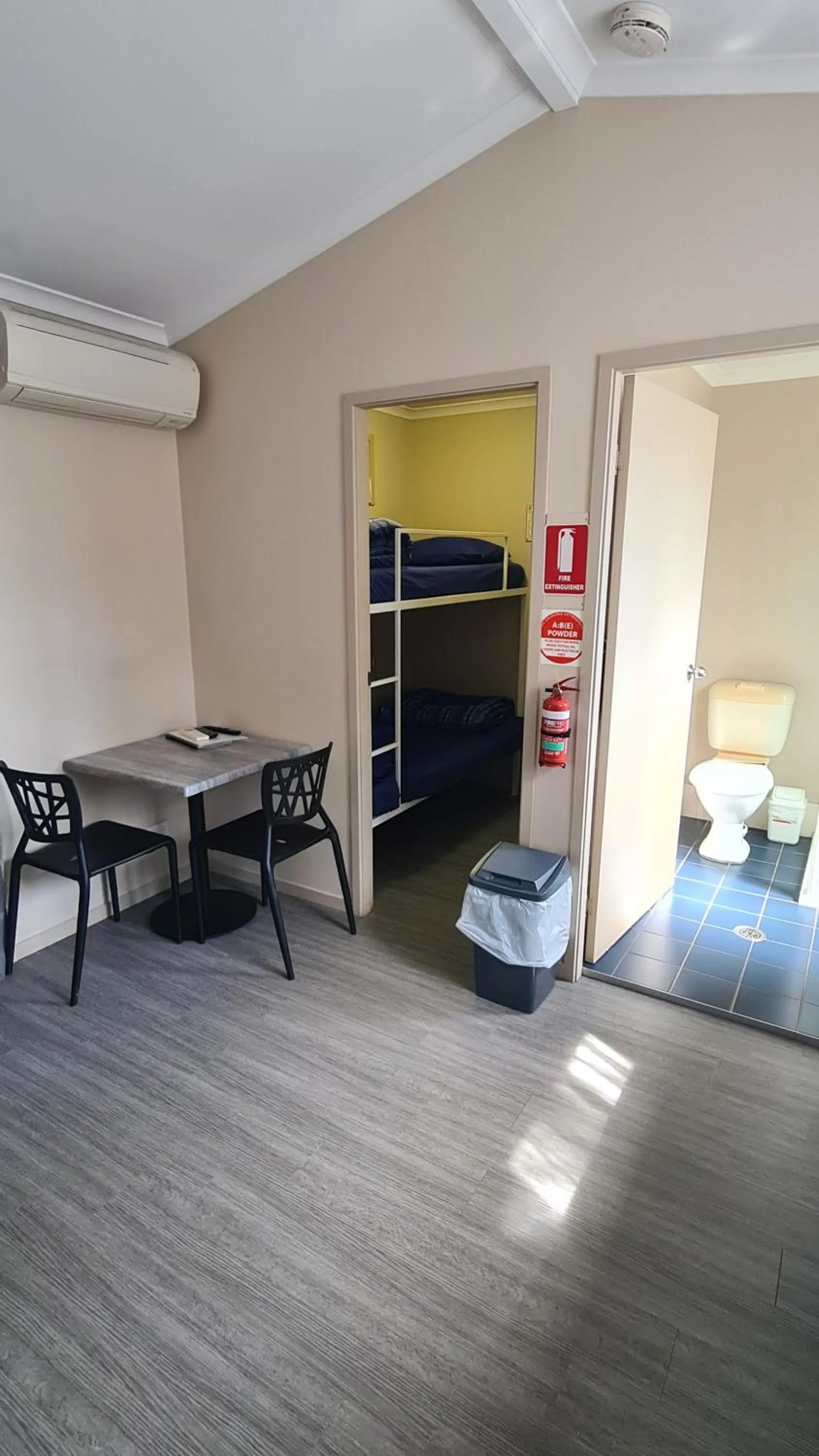 Living room in Banana Coast Caravan Park