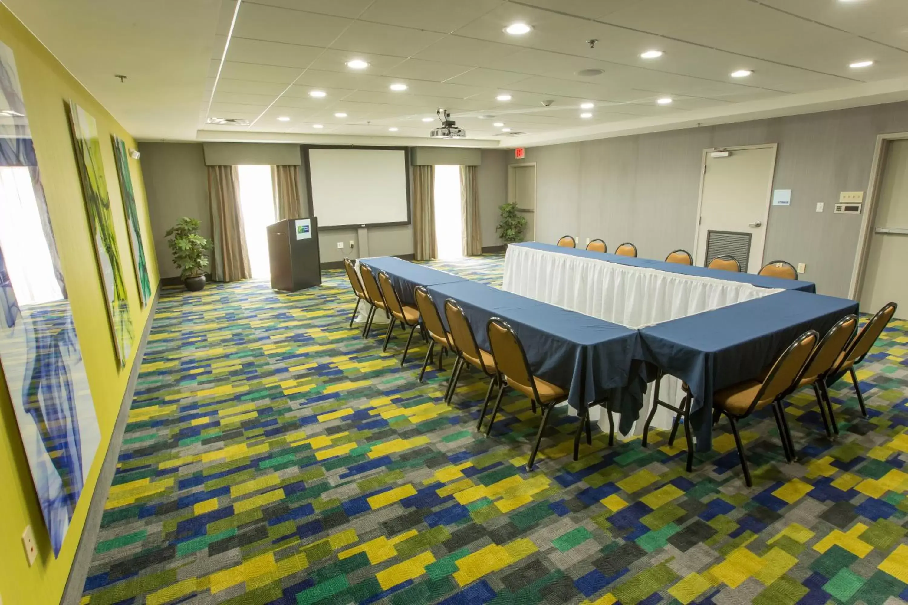 Meeting/conference room in Holiday Inn Express Hotel & Suites McDonough, an IHG Hotel