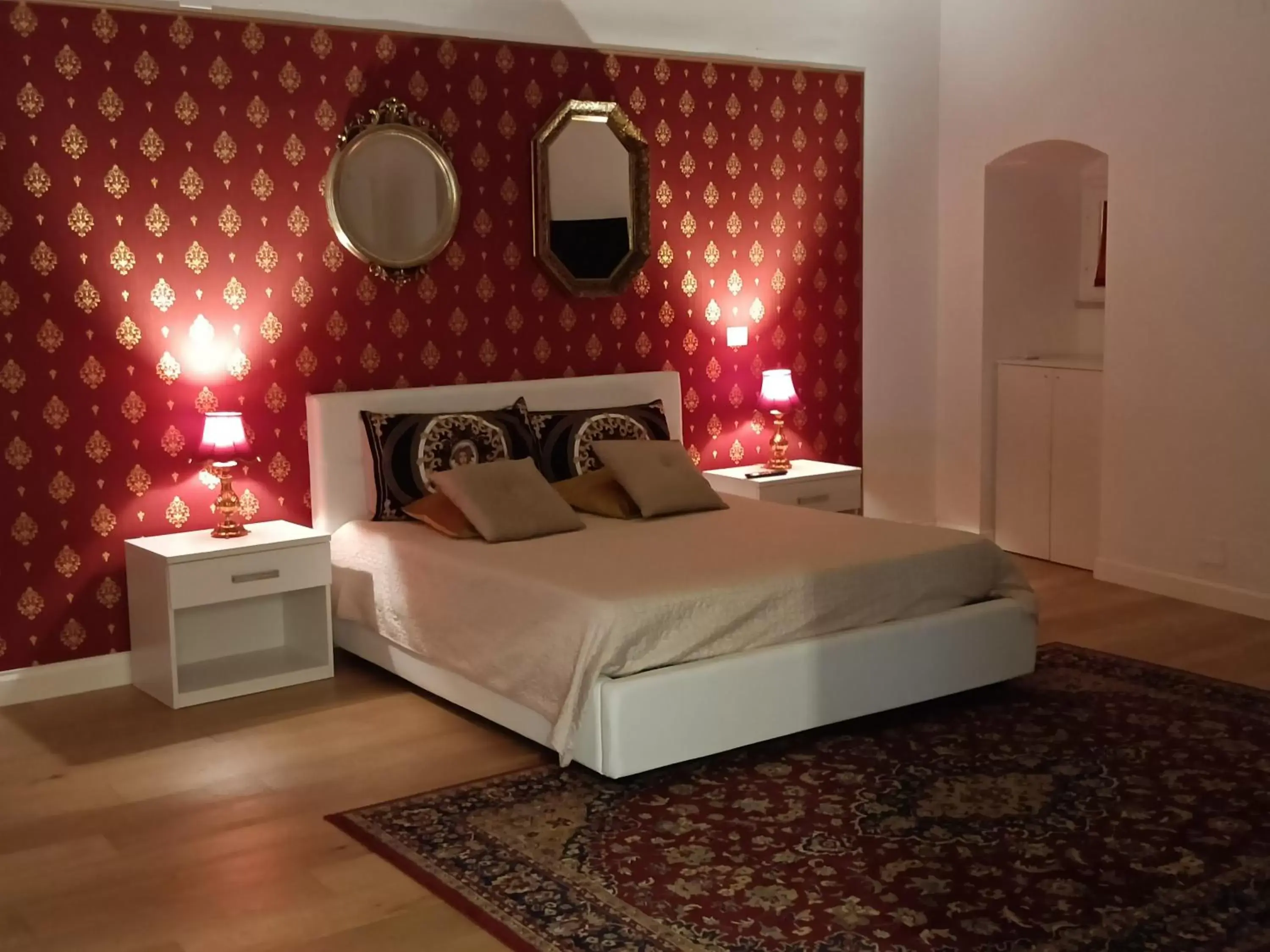 Bed in Santandrea suites