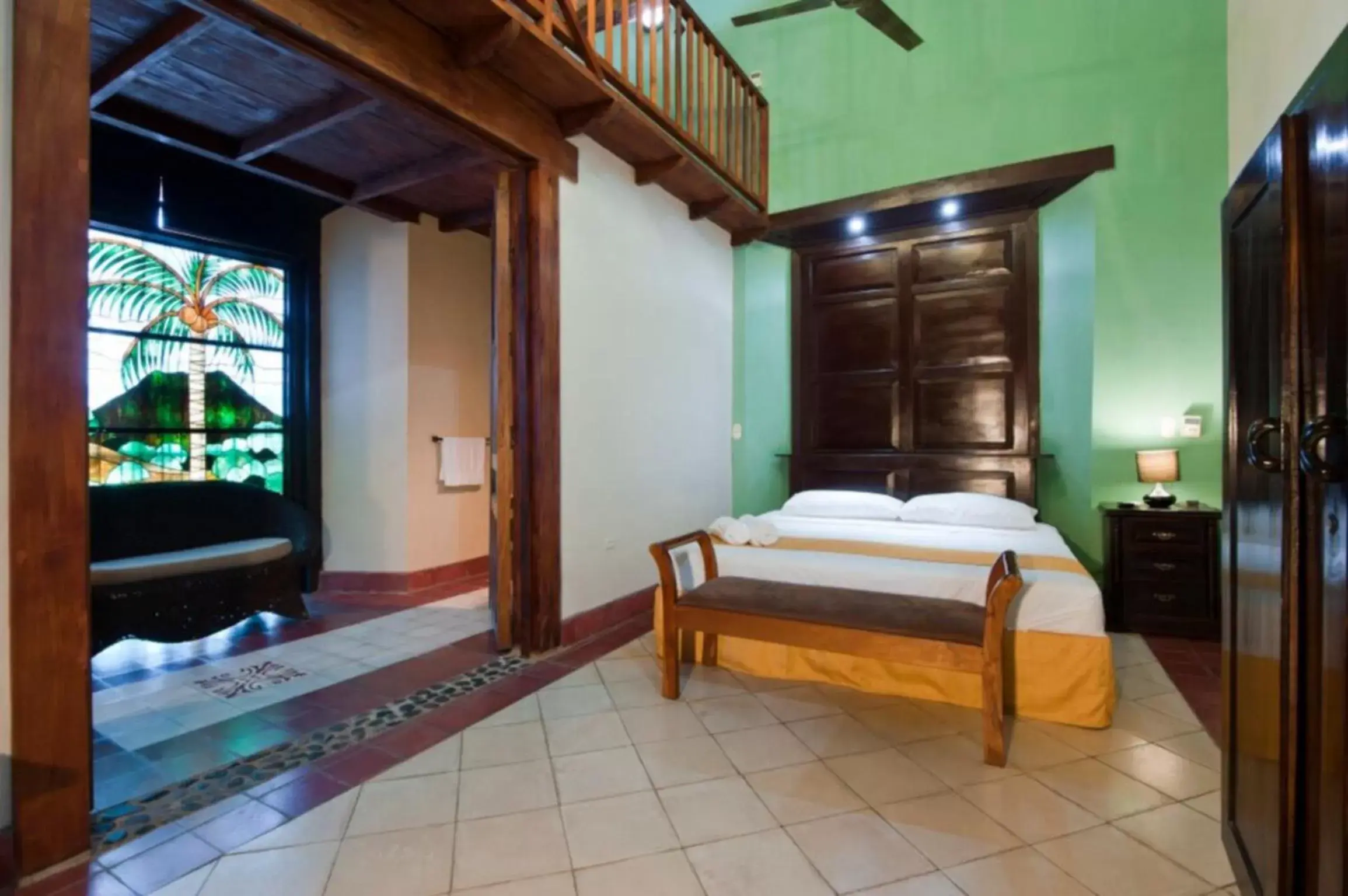 Bathroom, Bed in Hotel Casa del Consulado