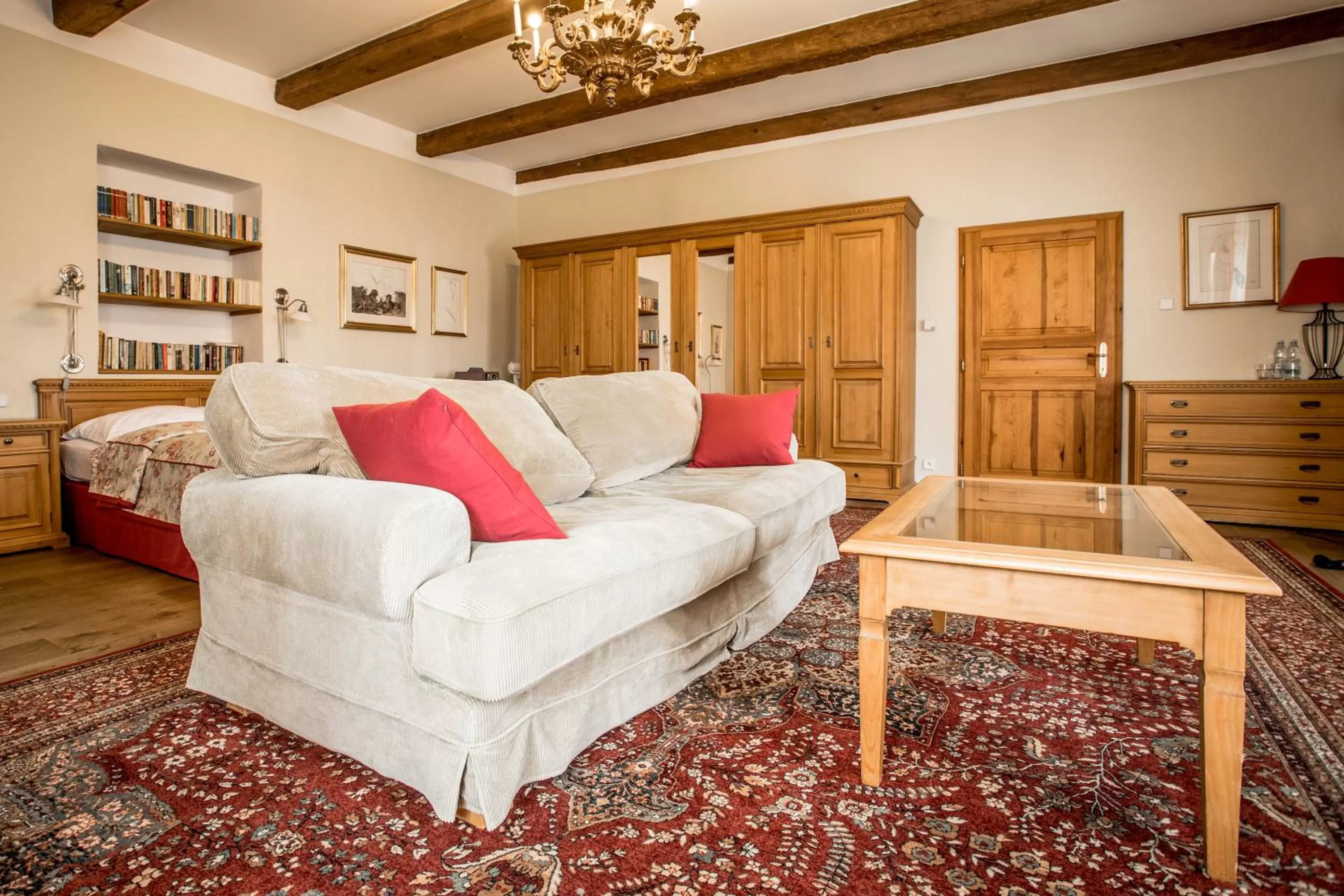 Bedroom in Hotel Dvur Hoffmeister
