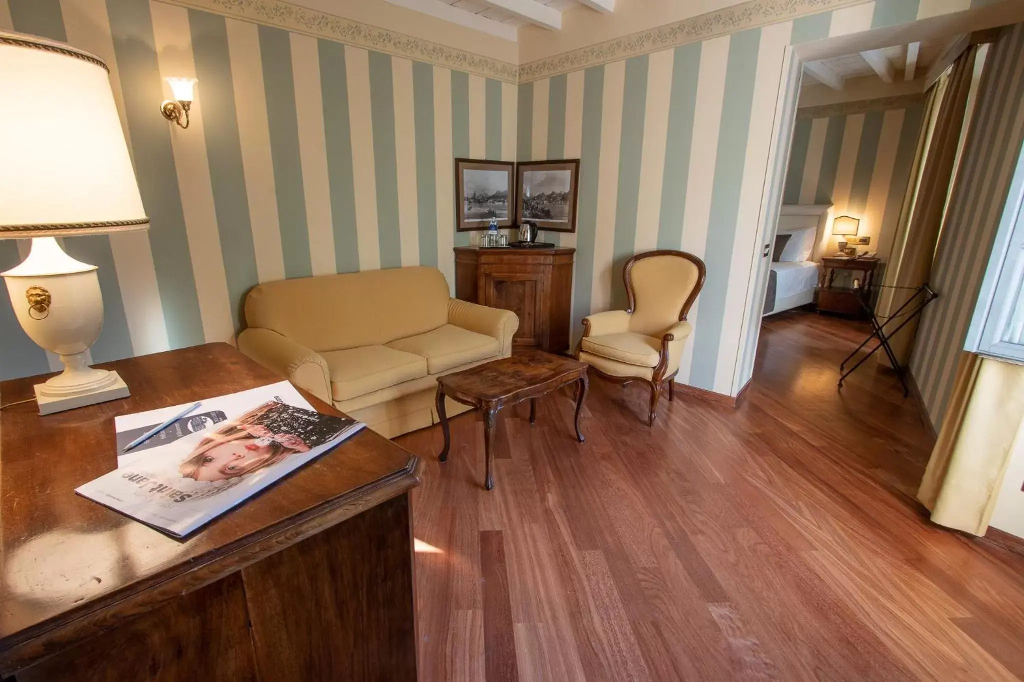 Living room, Seating Area in Albergo Le Due Corti