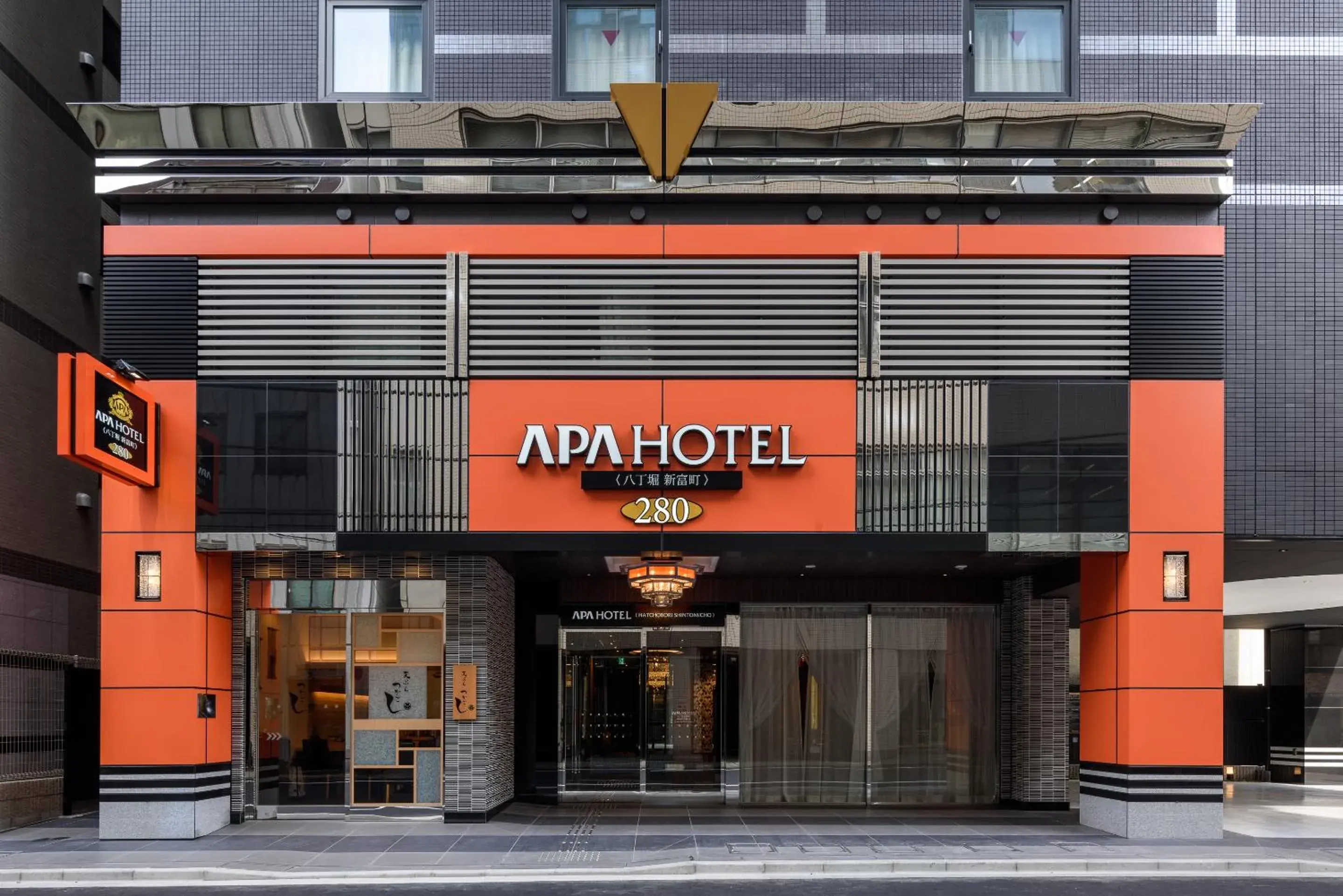 Property building in APA Hotel Hatchobori Shintomicho