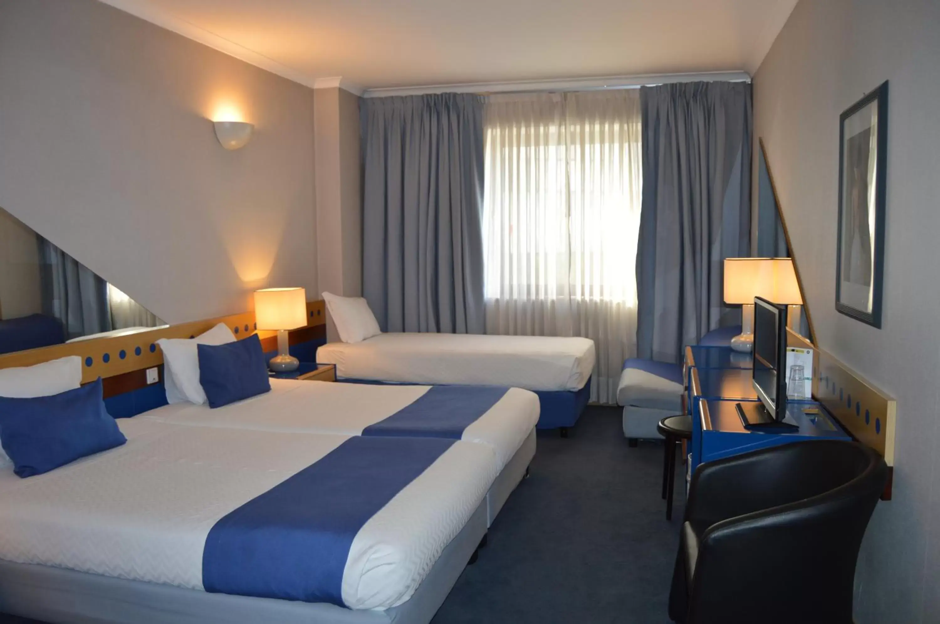 Bed in Hotel 3K Barcelona