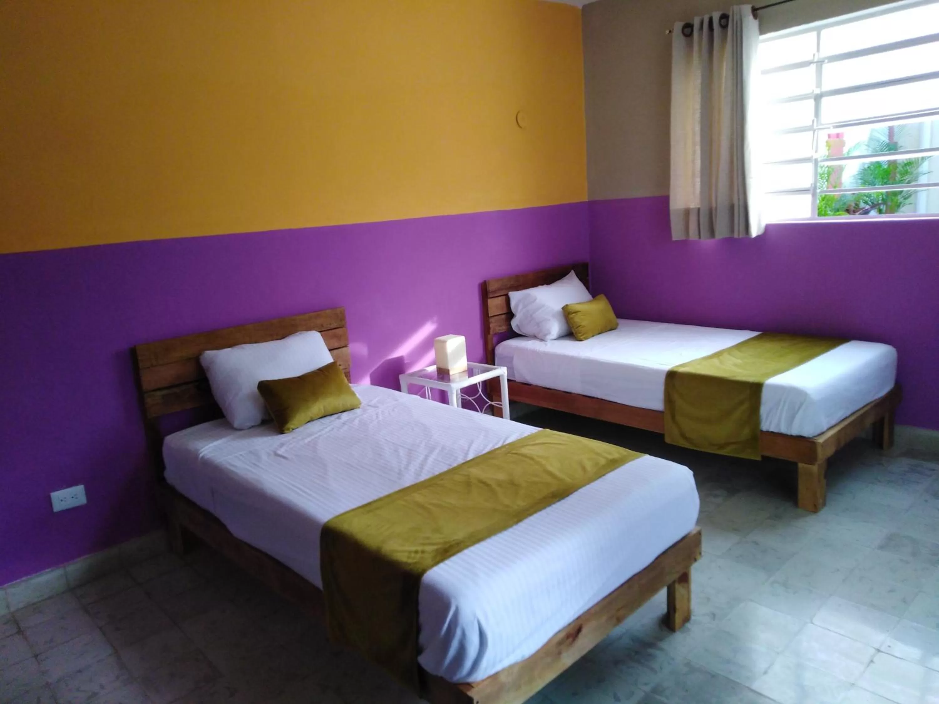 Bed in Casa Lool Beh