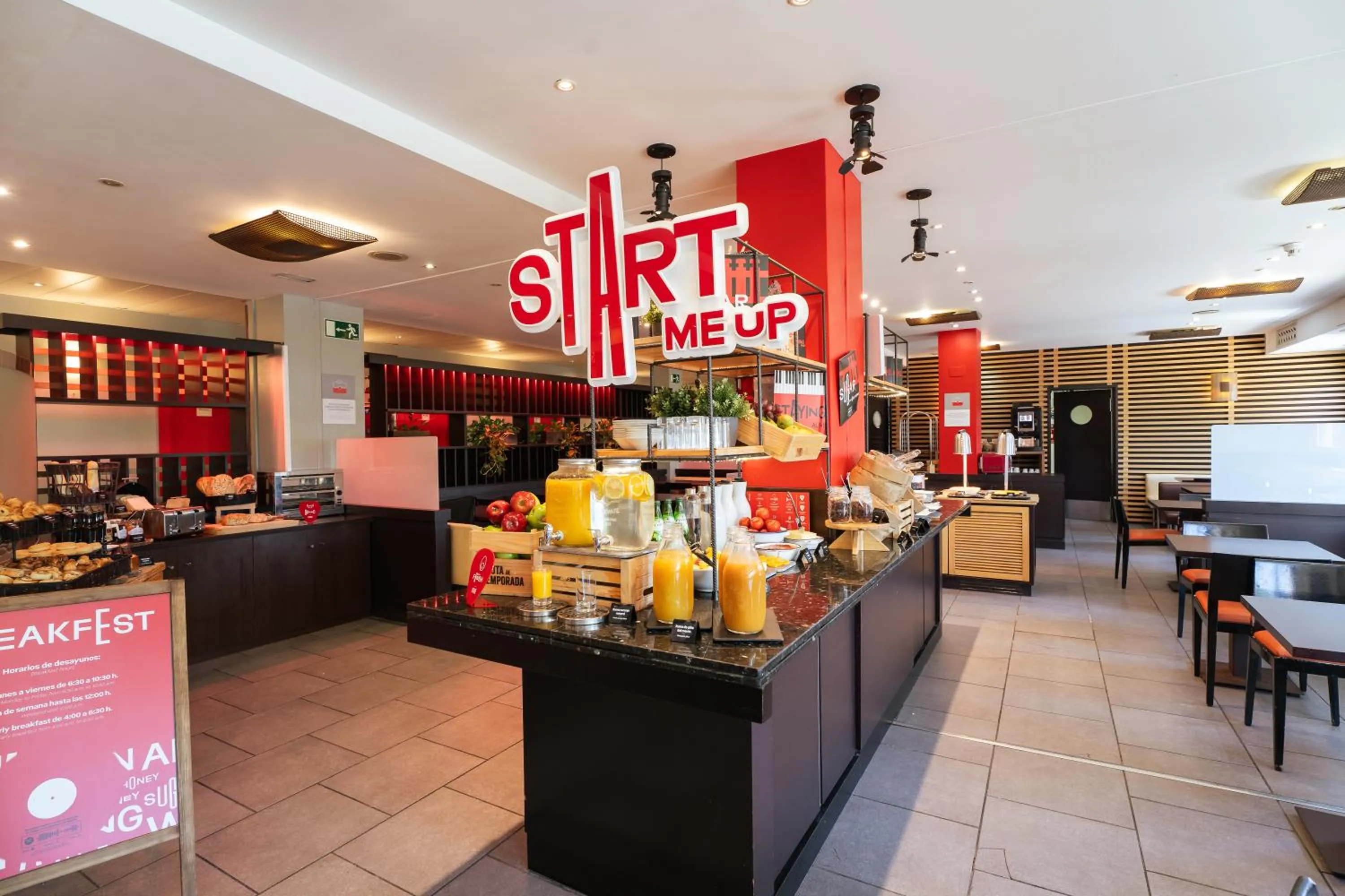 Breakfast in Ibis Madrid Alcorcon Tresaguas