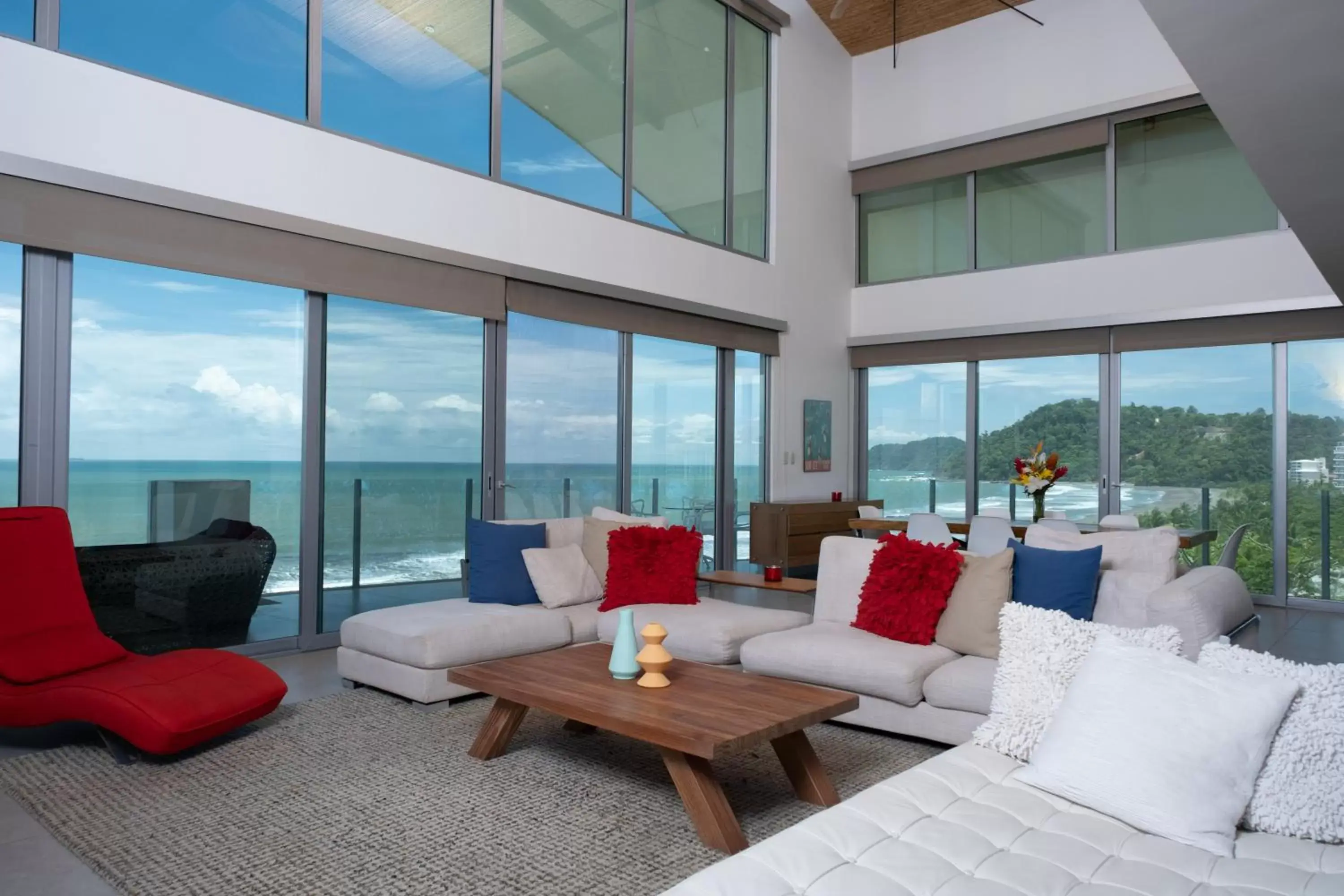 Seating Area in Best in Jaco Condos at Diamante del Sol