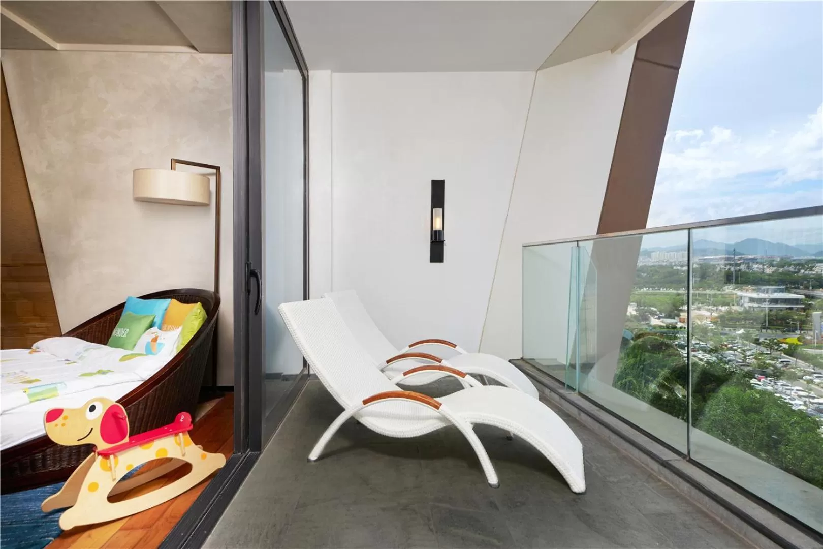 Balcony/Terrace in The Westin Sanya Haitang Bay Resort