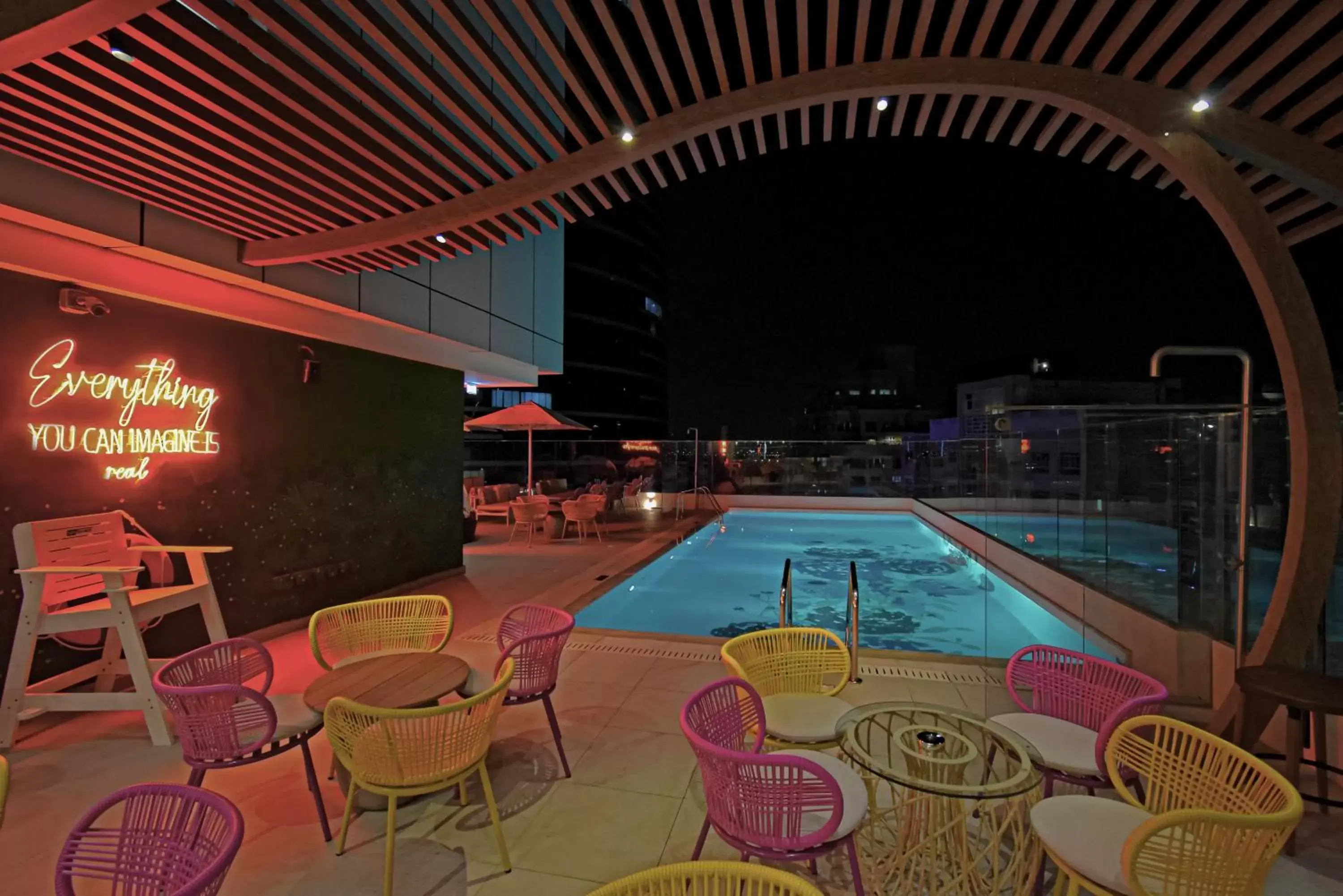 Lounge or bar in Premier Inn Dubai Barsha Heights