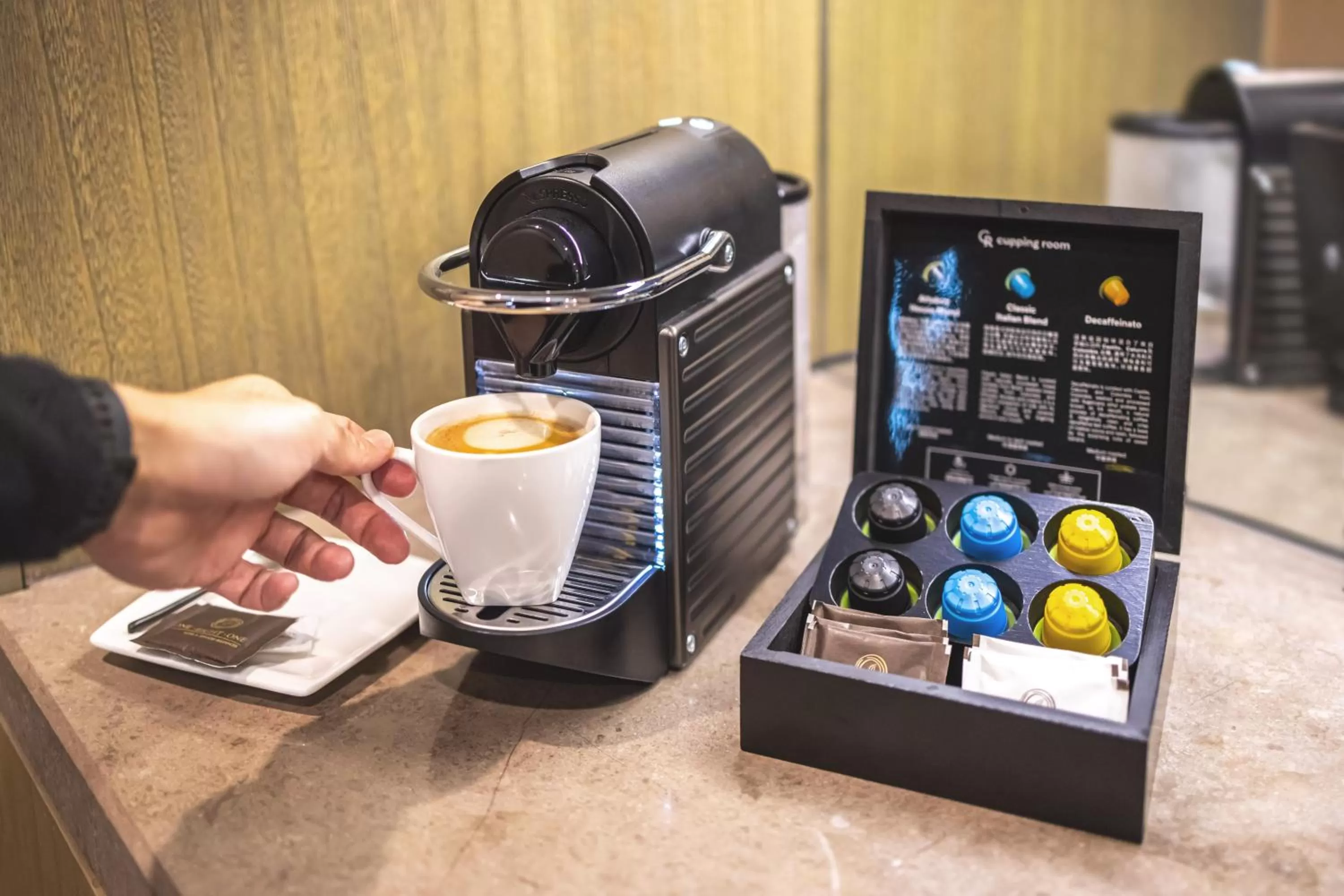 Coffee/tea facilities in Oasis Aurum 181 Hotel