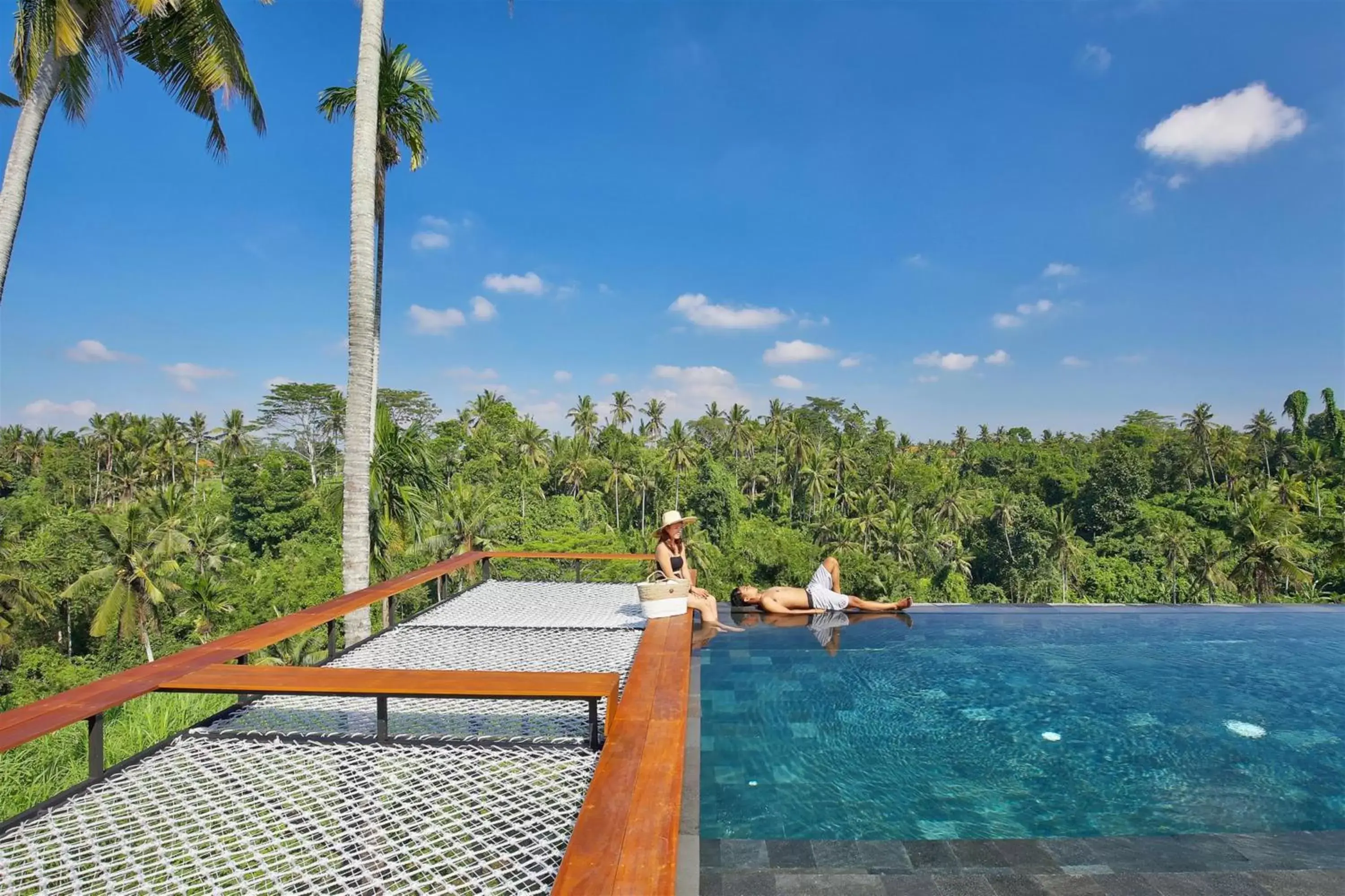 Swimming pool in Kaamala Resort Ubud by Ini Vie Hospitality