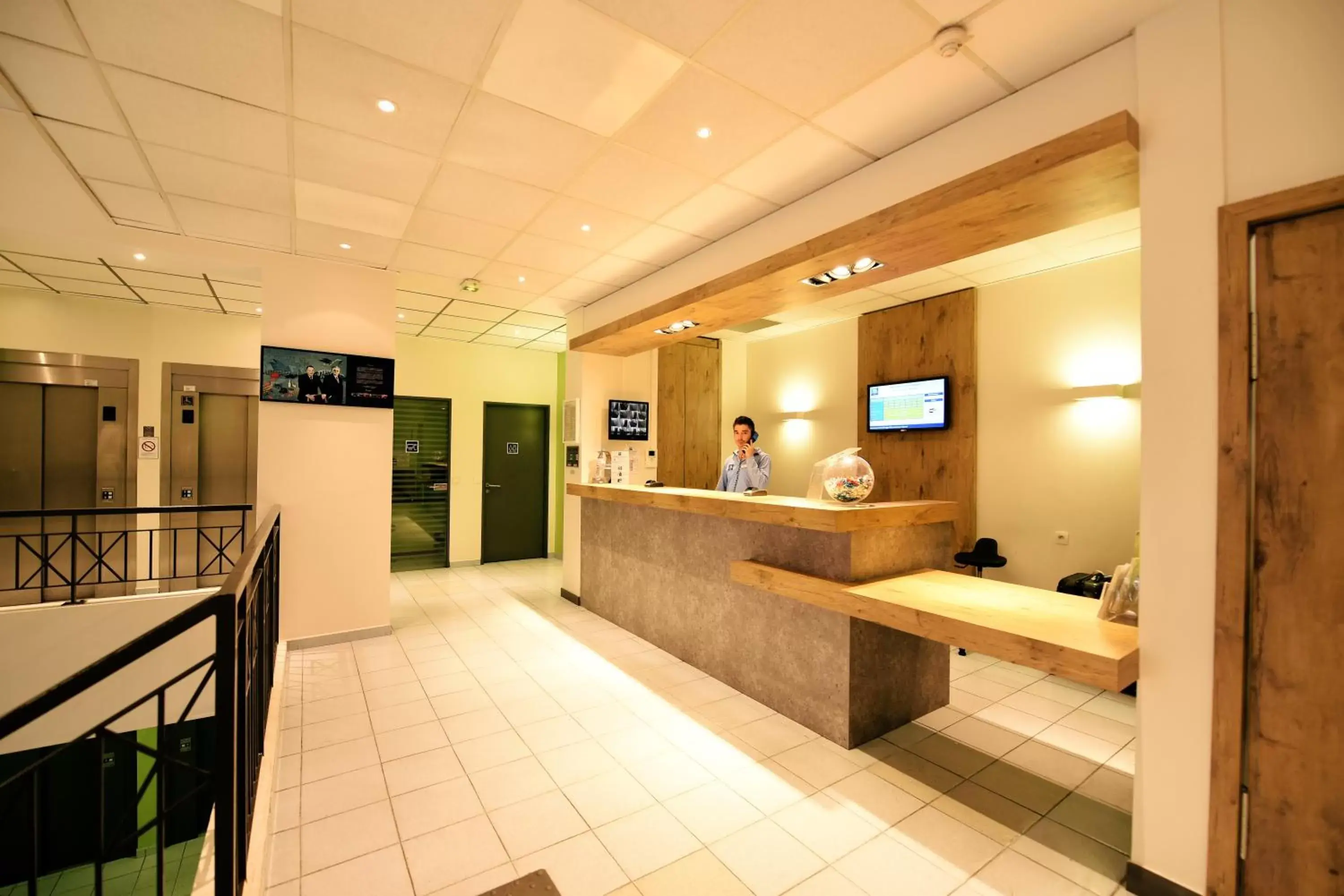 Lobby or reception in ibis budget Nice Aeroport Lobby or reception in ibis budget Nice Aeroport