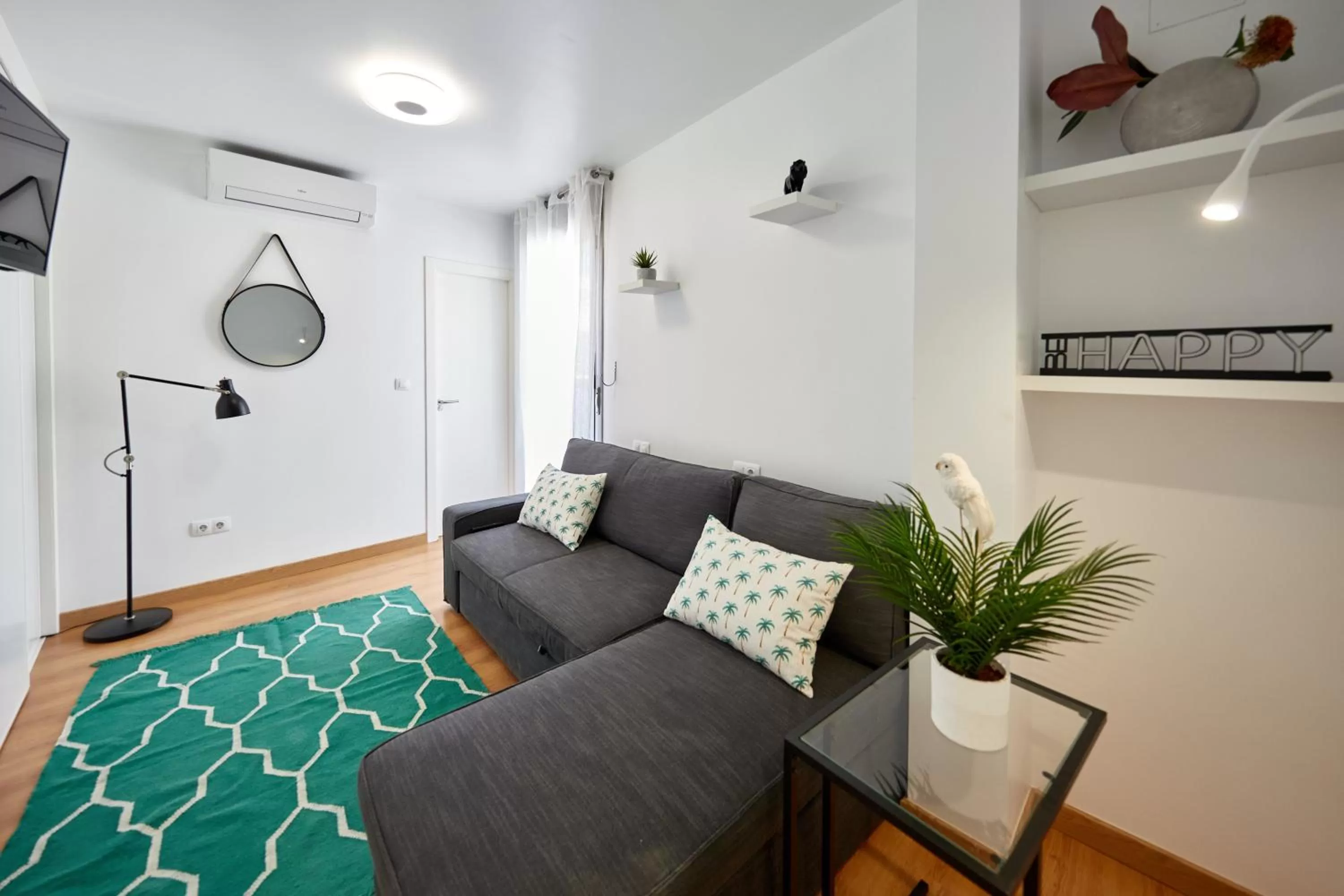 Seating area in Apart-hotel Happy Life