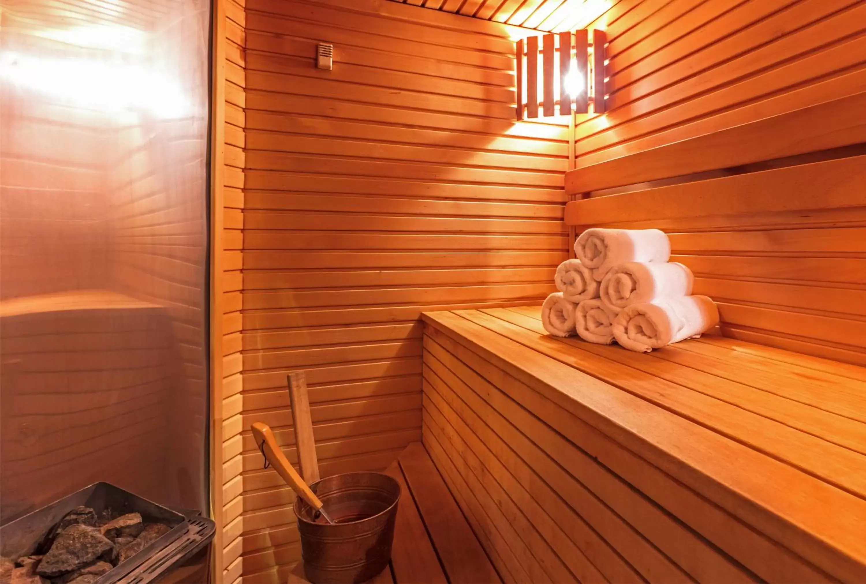 Sauna in Radisson Hotel Kaunas