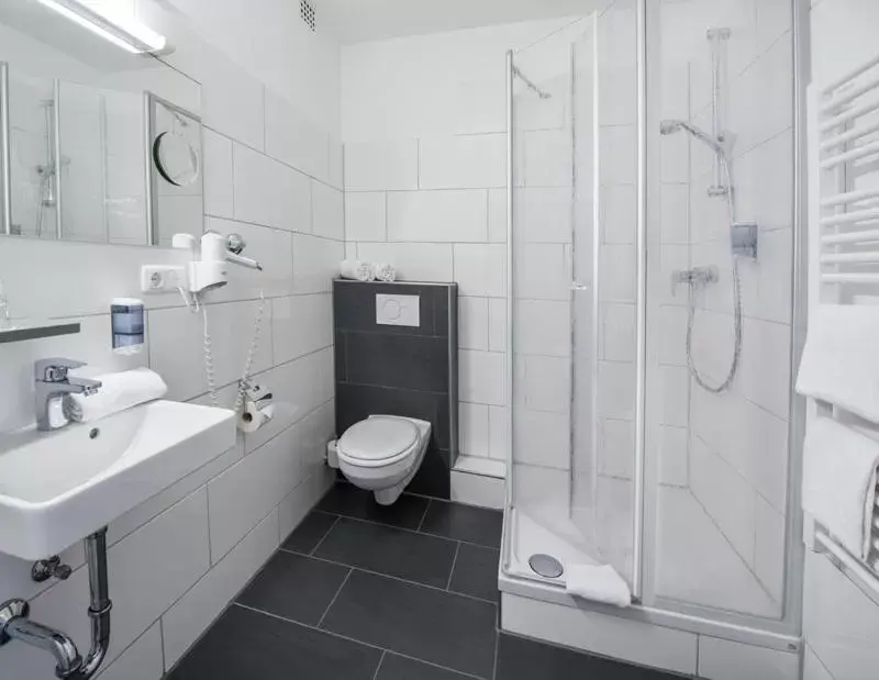 Bathroom in Hotel Weidenhof