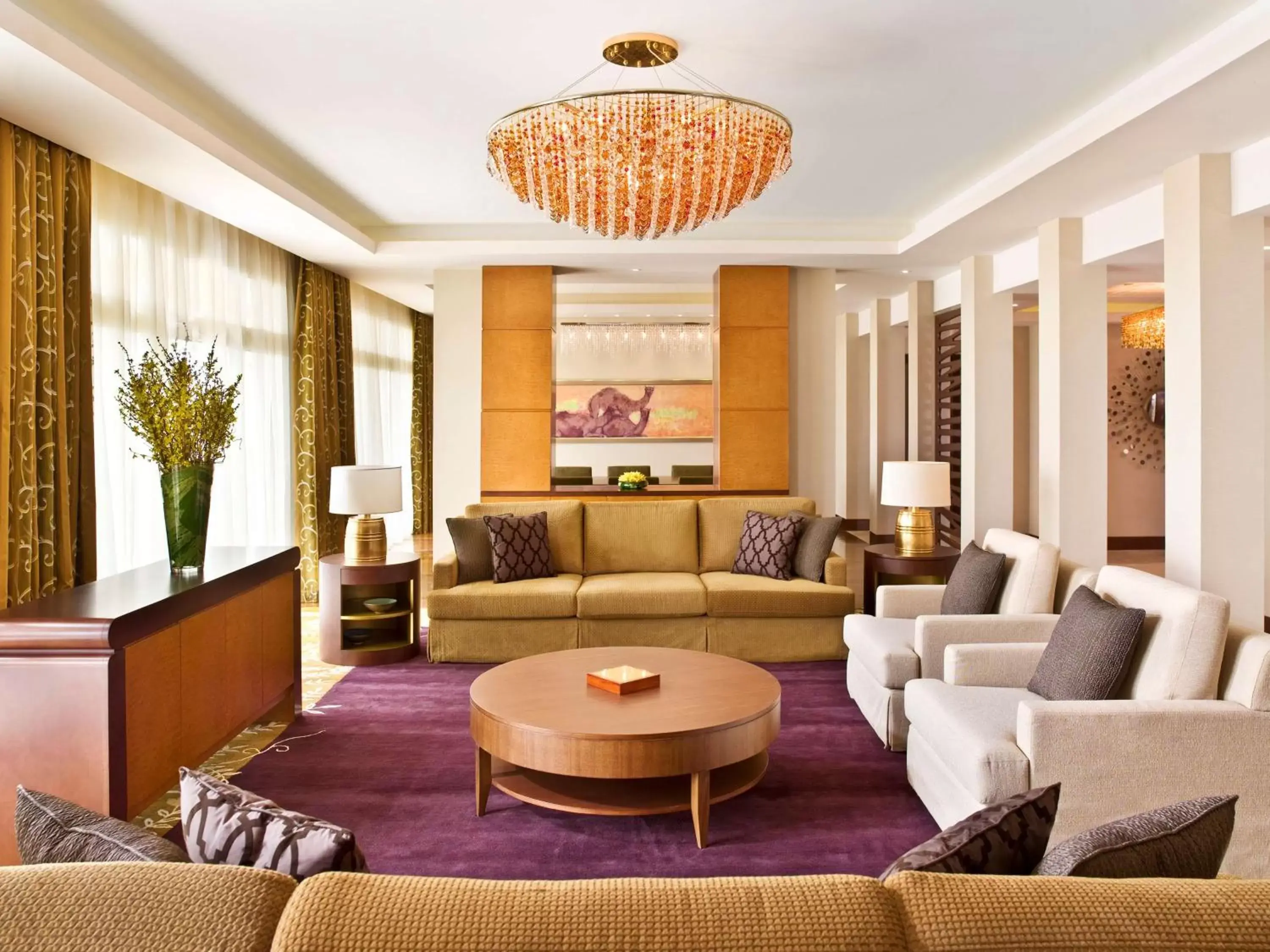 Living room, Seating Area in Grand Hyatt Doha Hotel & Villas