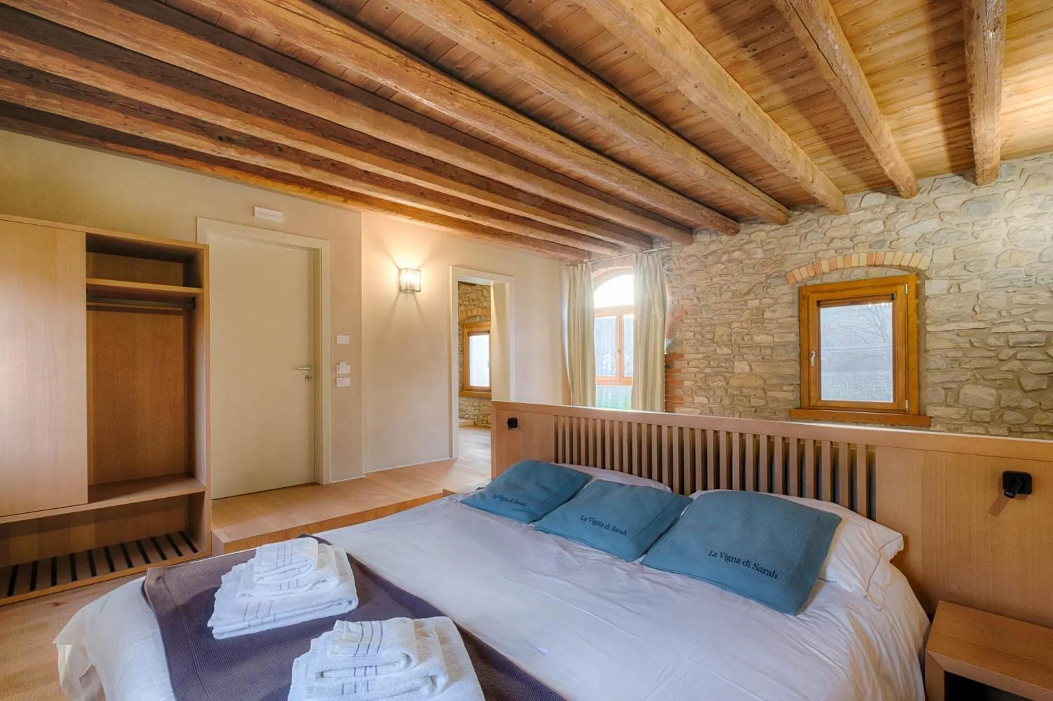 Bed in Agriturismo La Vigna di Sarah