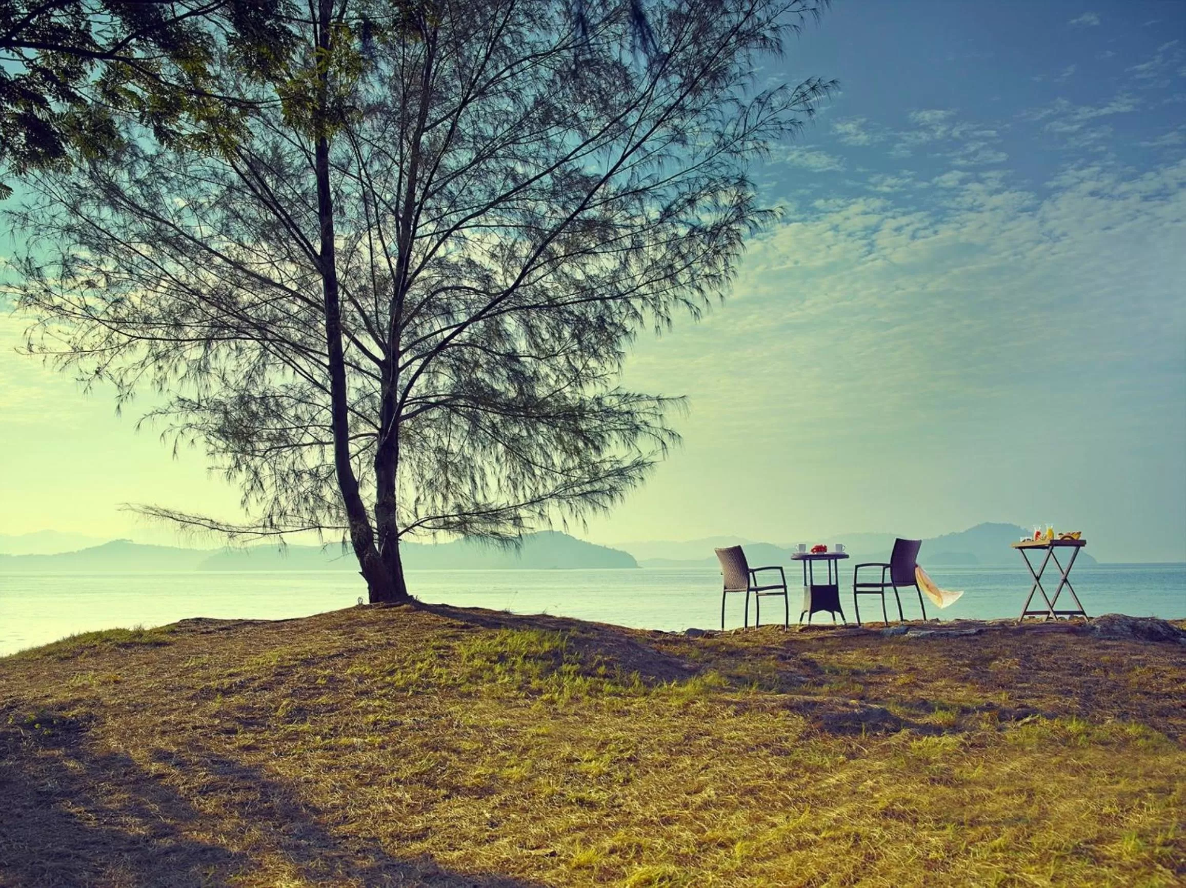 Patio in Rebak Island Resort & Marina, Langkawi 大自然 野生动物与美食爱好者的天堂