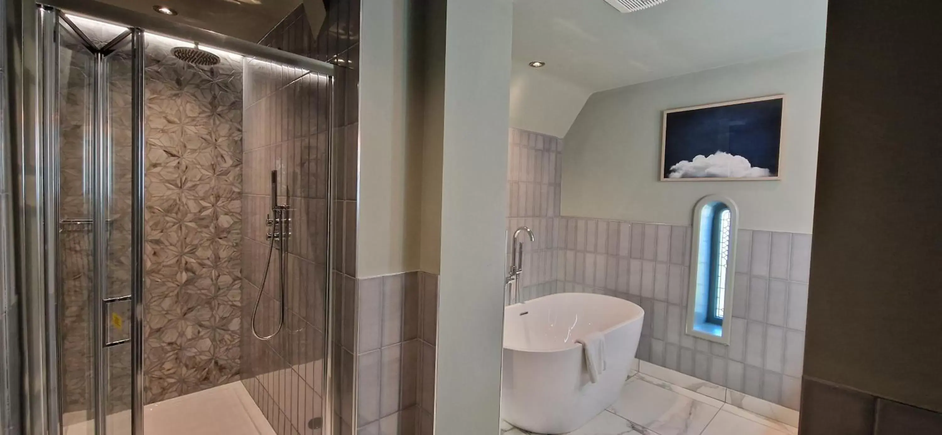 Shower, Bathroom in Alderley Edge Hotel