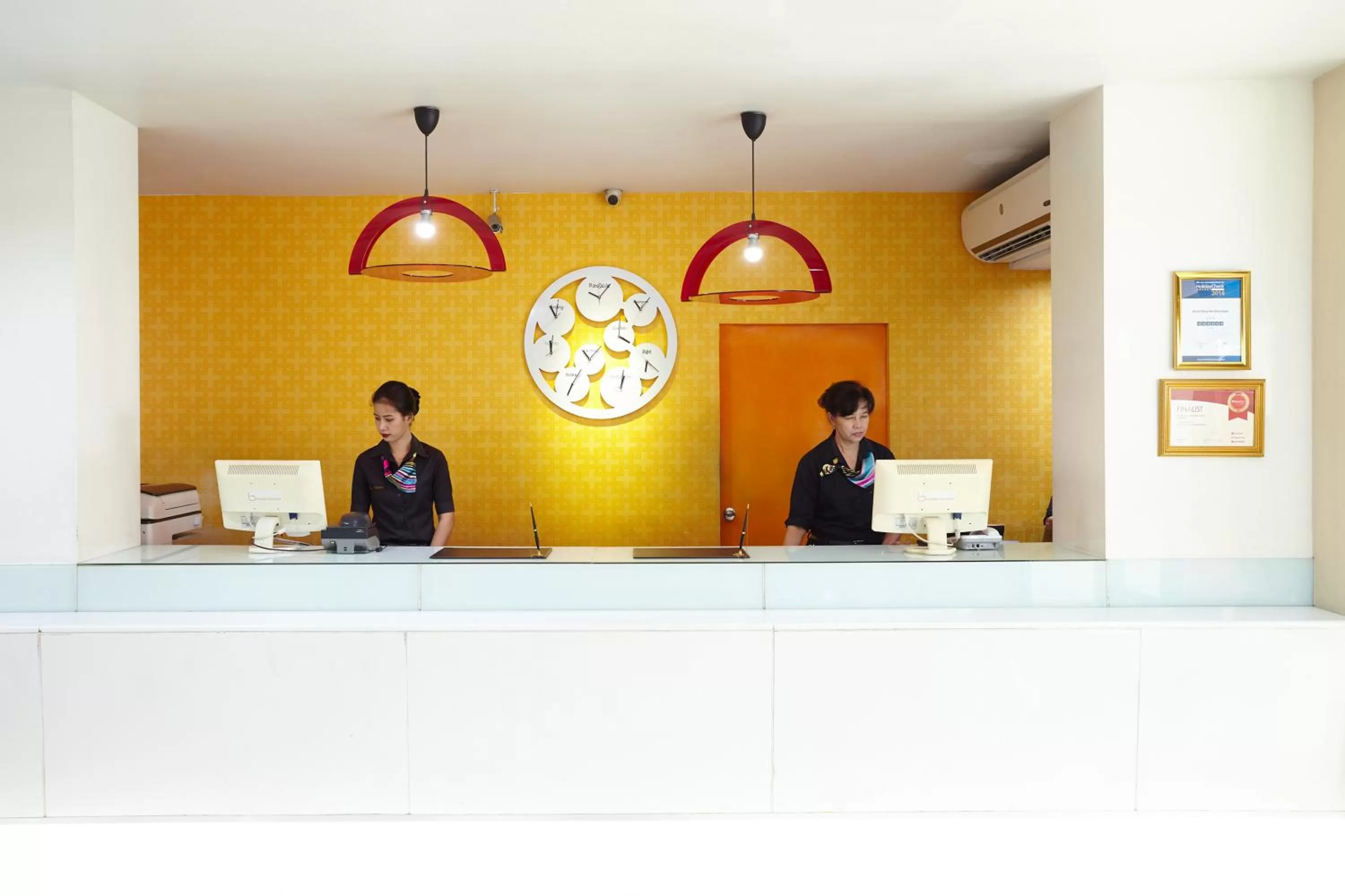 Staff in Baiyoke Boutique Hotel