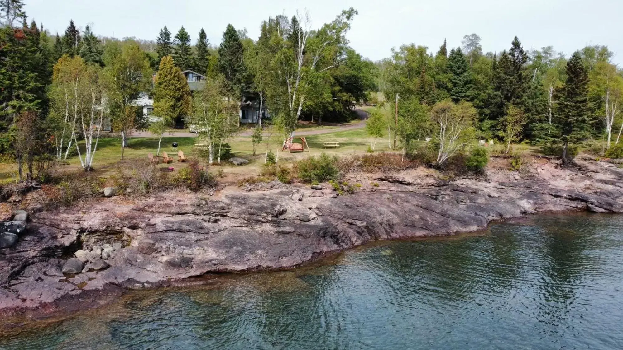 Natural Landscape in Thomsonite Inn on Lake Superior