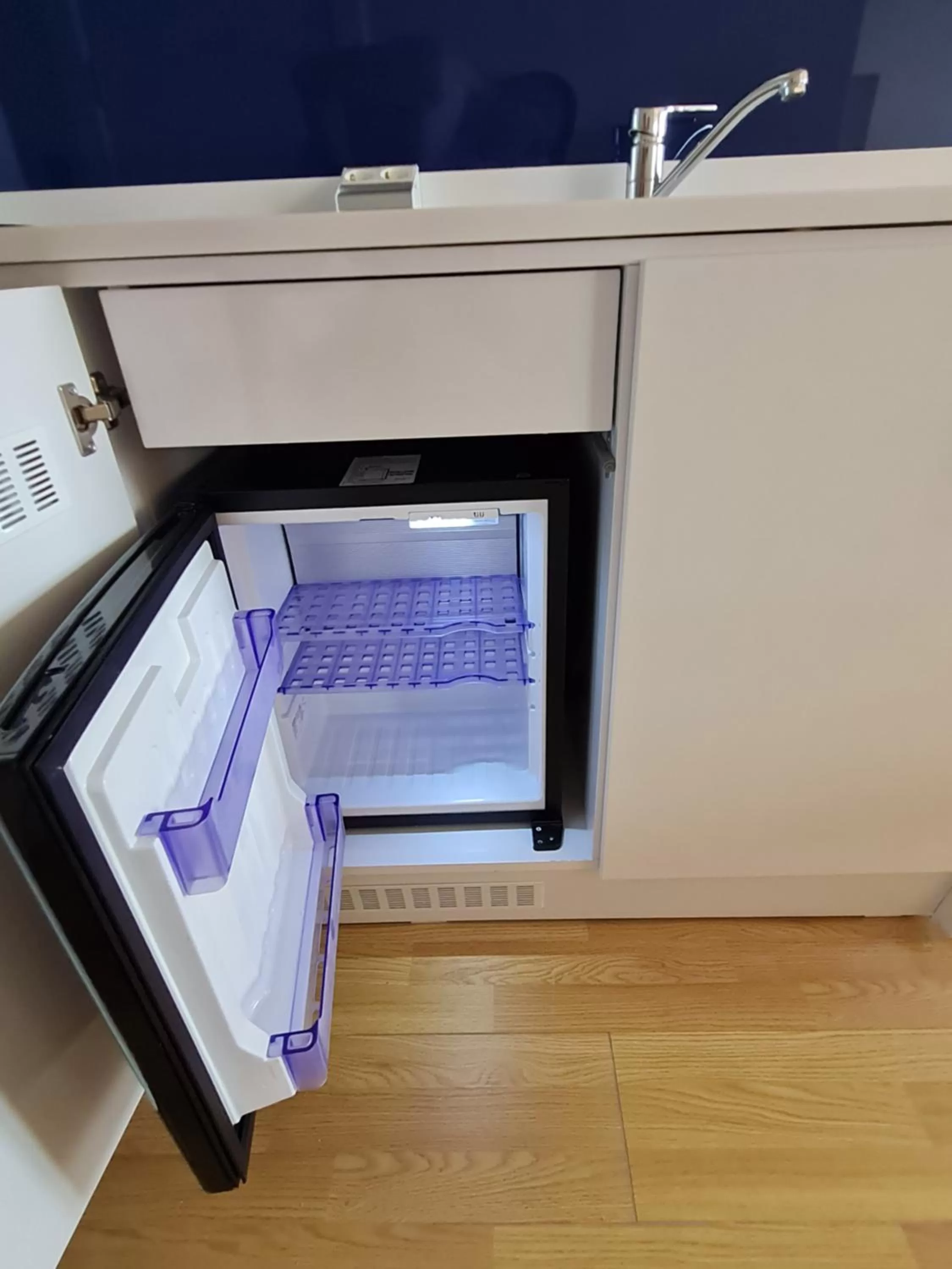 Kitchen or kitchenette in Hotel Orbi City Sea Horizon