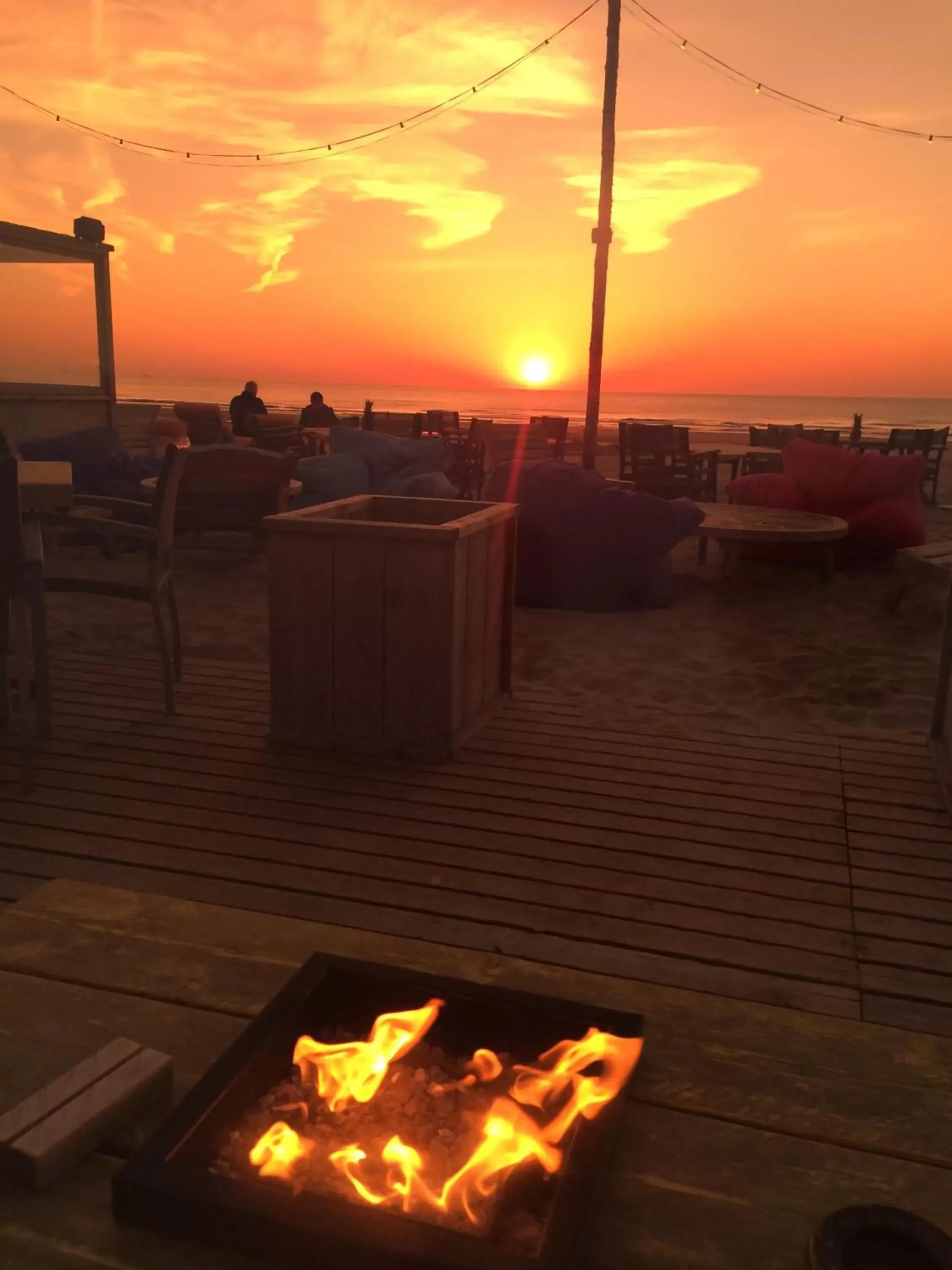 Natural landscape, Sunrise/Sunset in Beach Hotel Katwijk