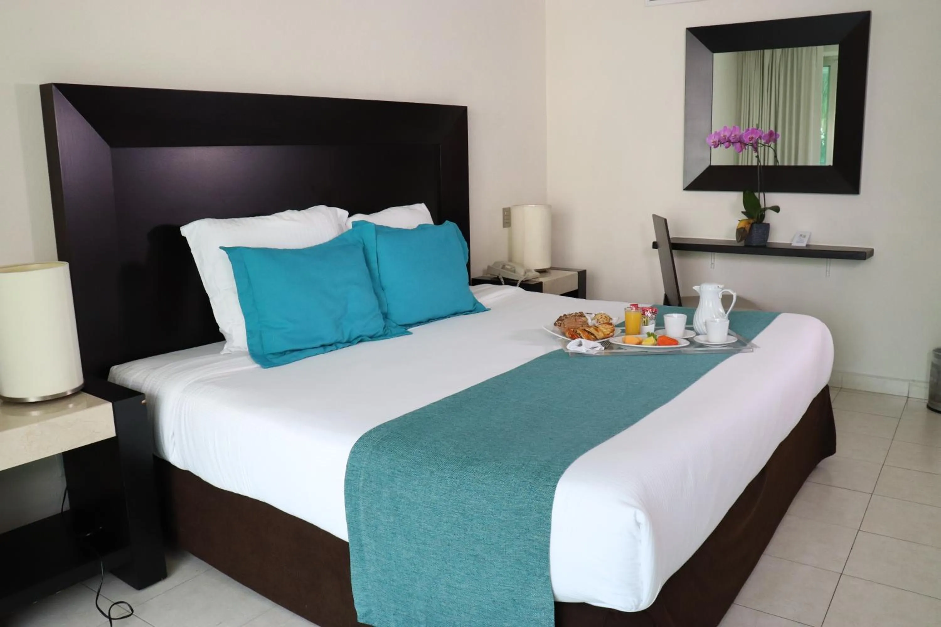 Bed in Hotel Rio 1300