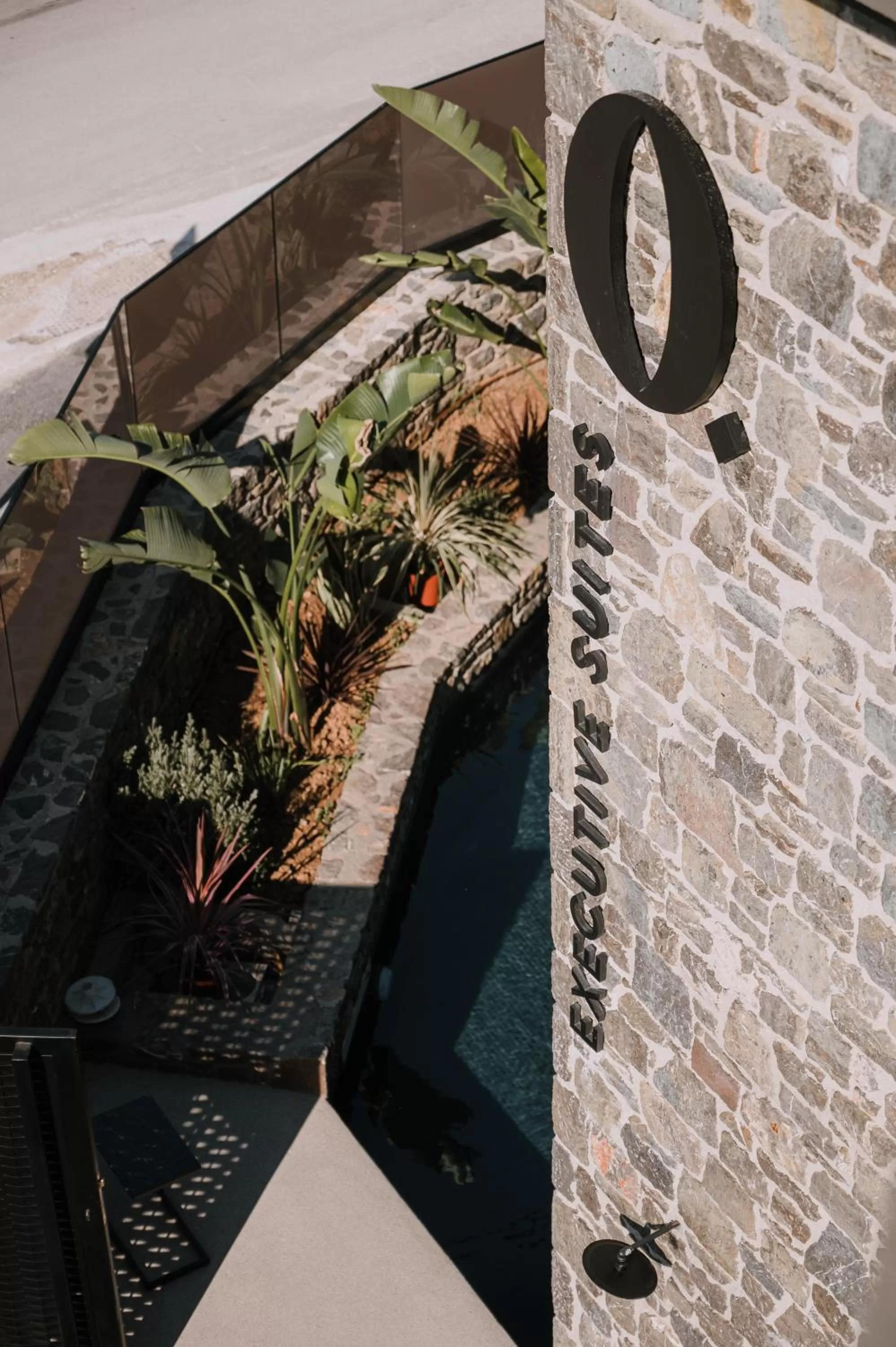 Text overlay in Opal Executive Suites