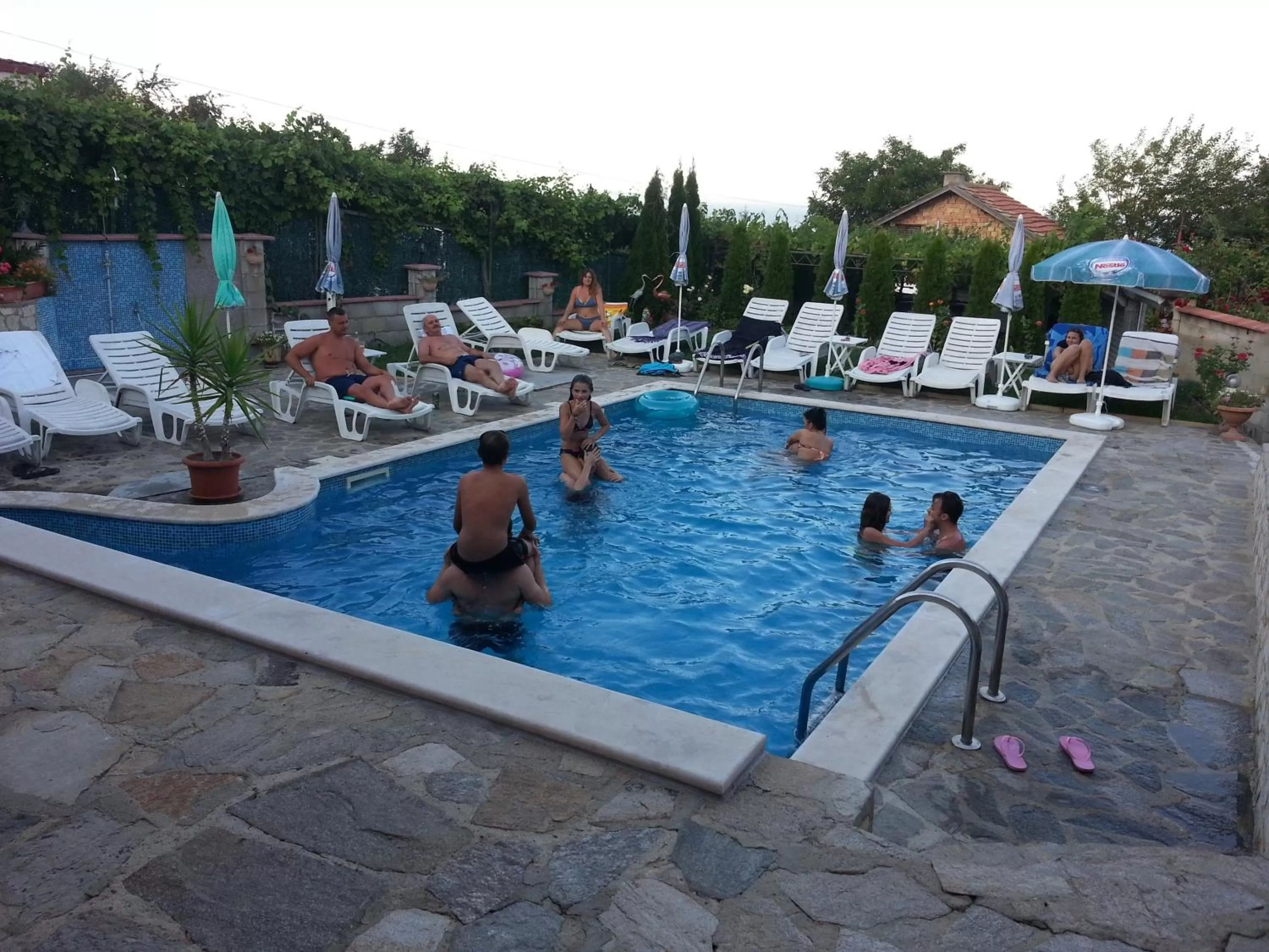 Swimming pool in Hotel Poseidon